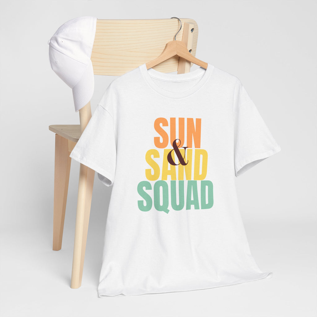 Sun & Sand Squad Tee — Retro Beach Summer T-Shirt