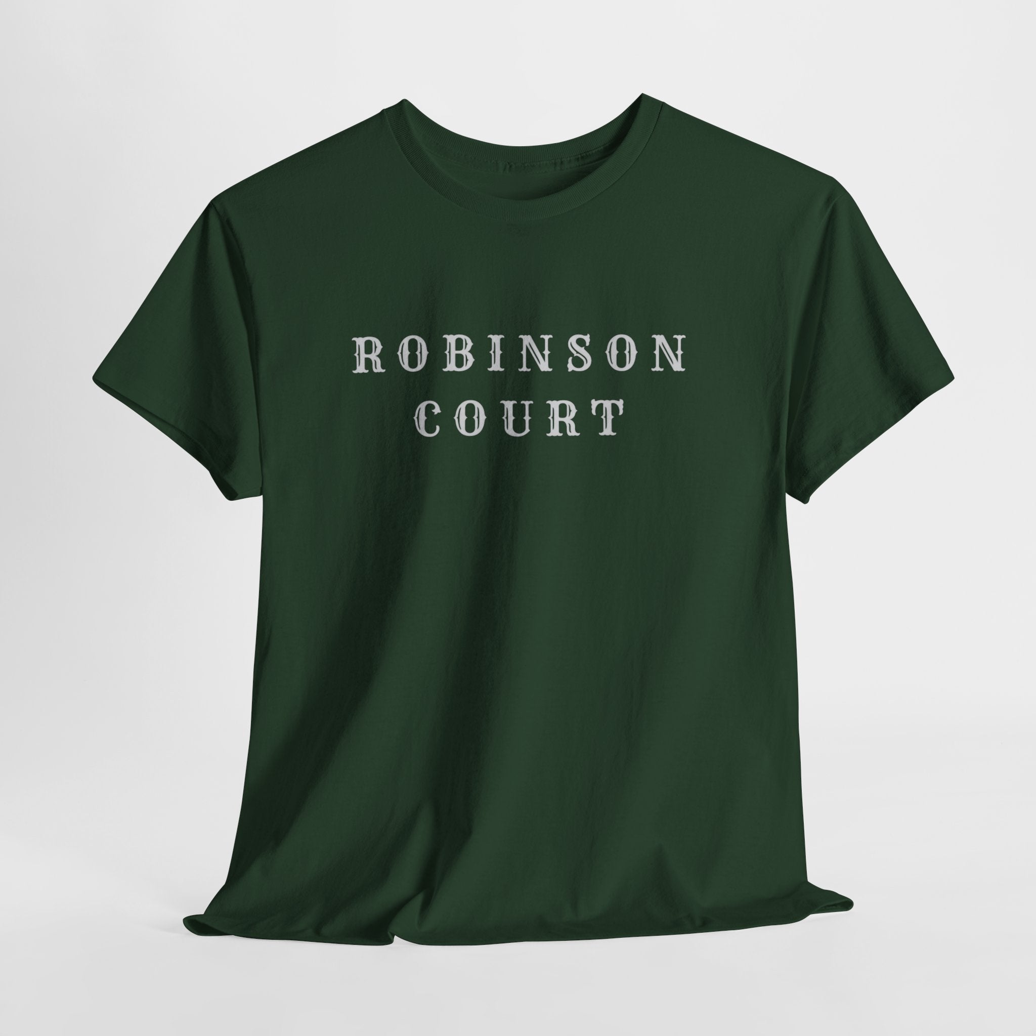 Robinson Court T-Shirt — Vintage College Style Tee