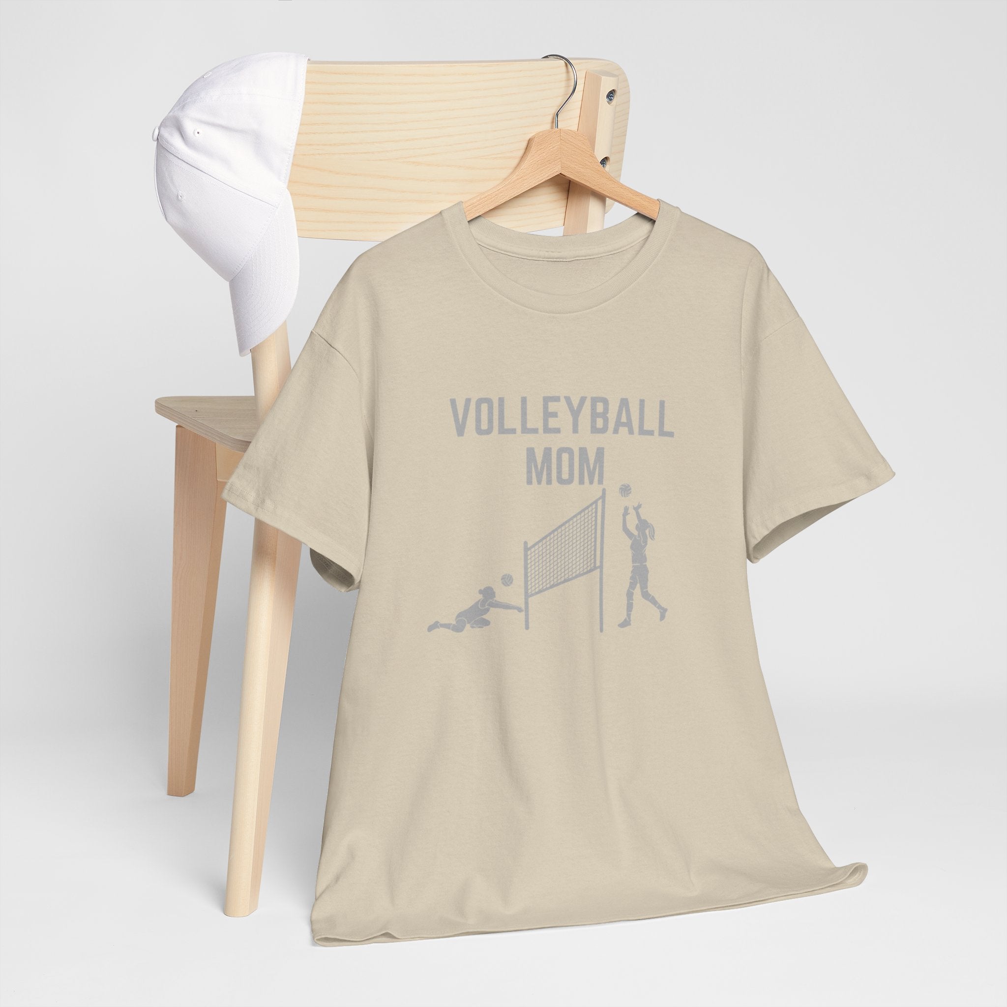 Volleyball Mom T-Shirt — Graphic Volleyball Mom Tee for Game Day