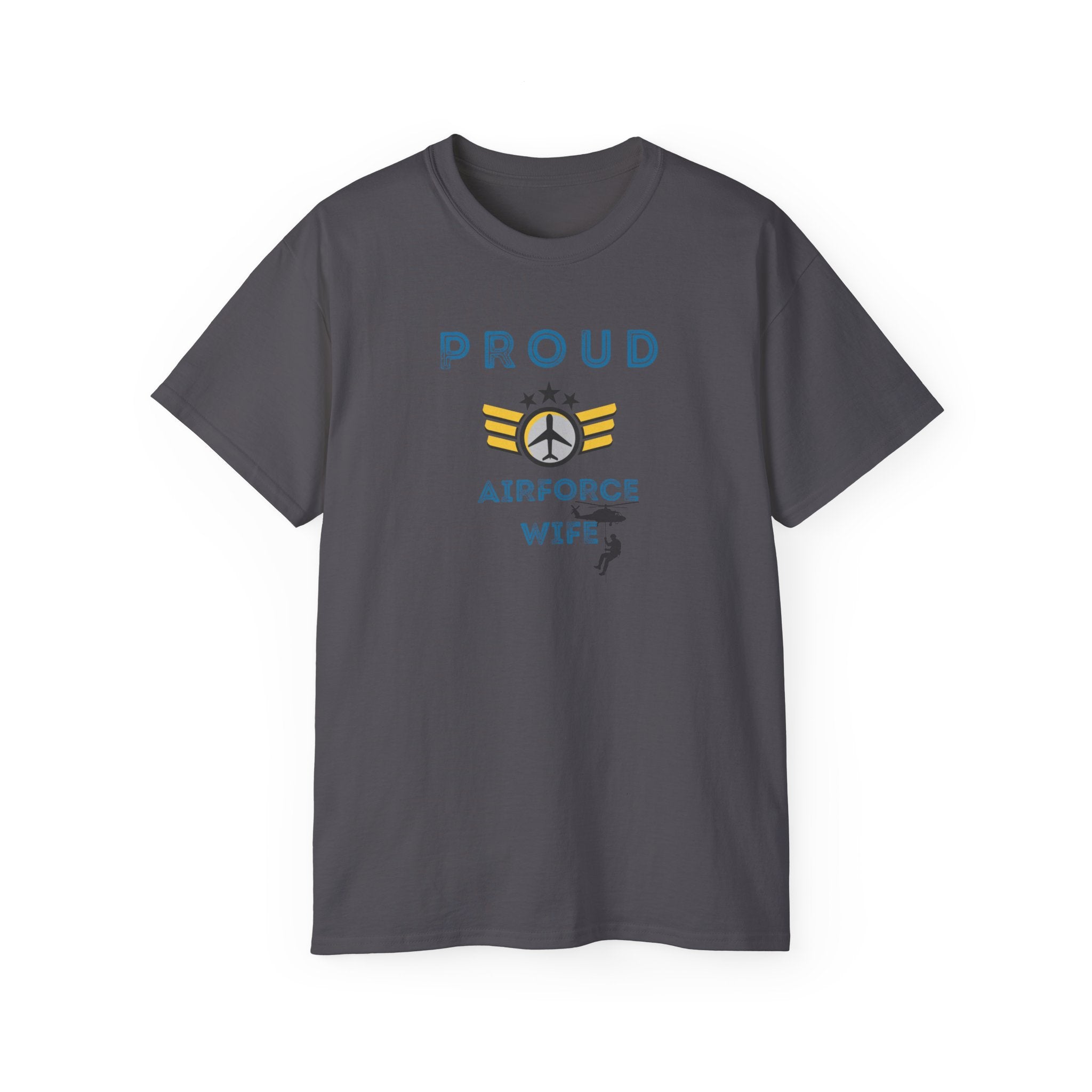 Proud Air Force Wife T-Shirt — Military Spouse Tee