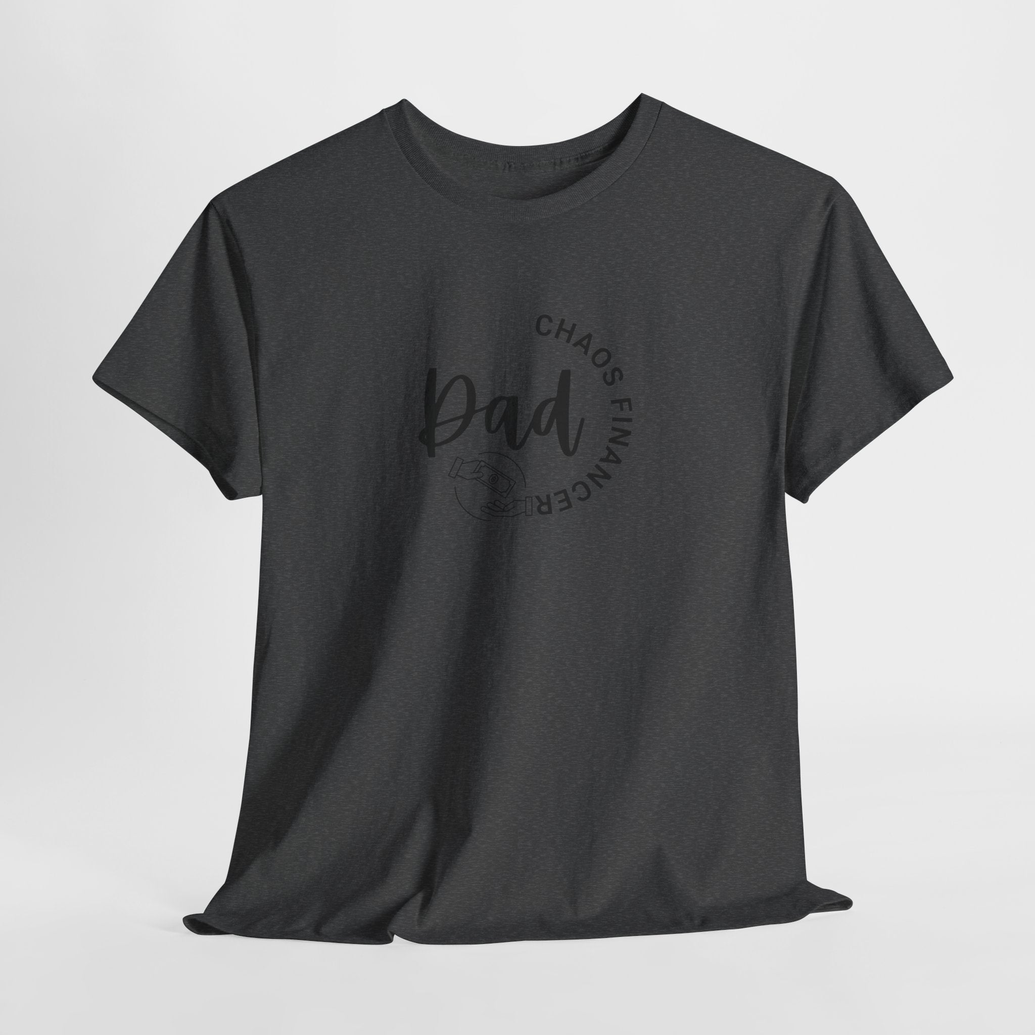 Dad Chaos Manager T‑Shirt — "Dad: Chaos Financer" Minimalist Gift Tee