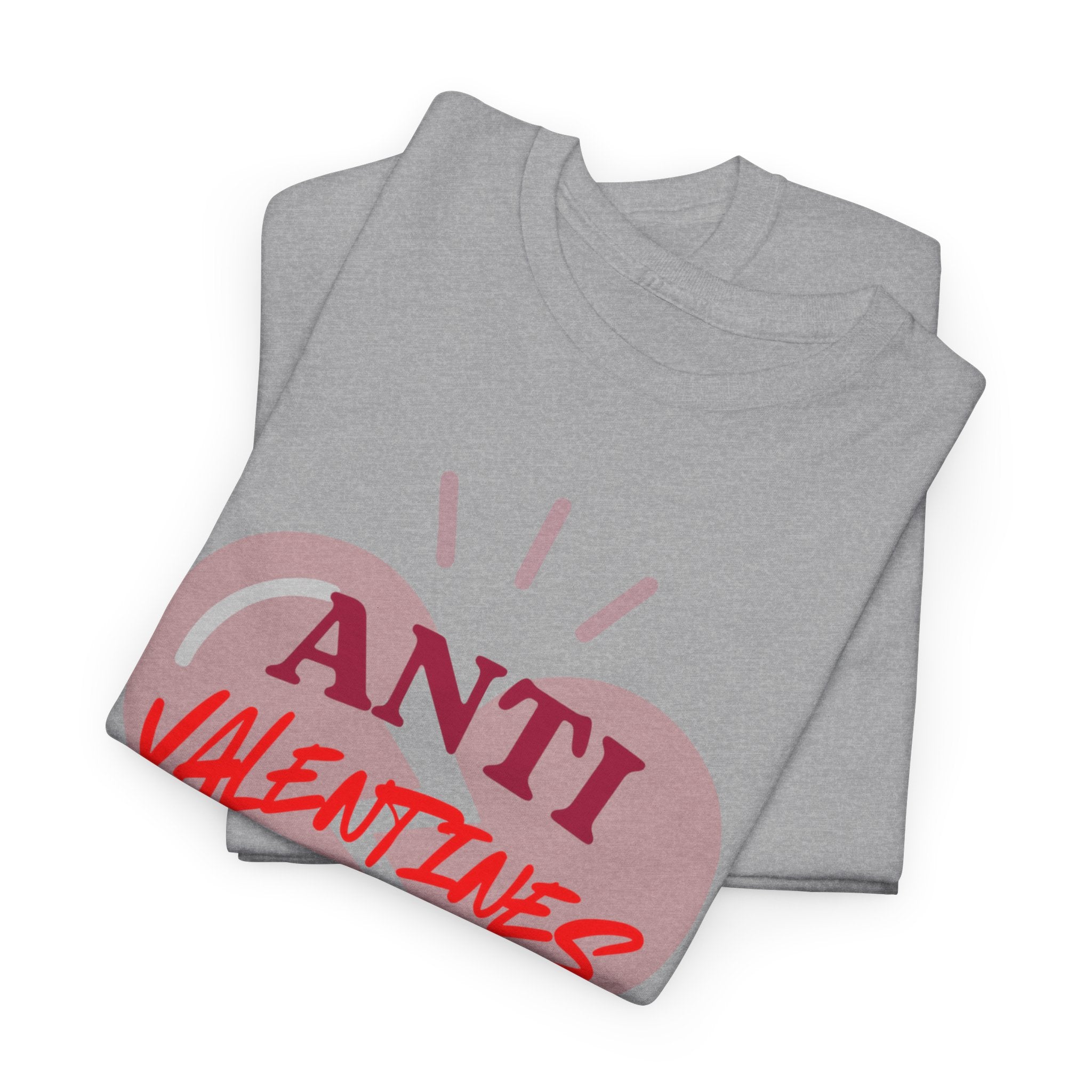 T-Shirt — Anti Valentines Day Club Heart Graphic Tee