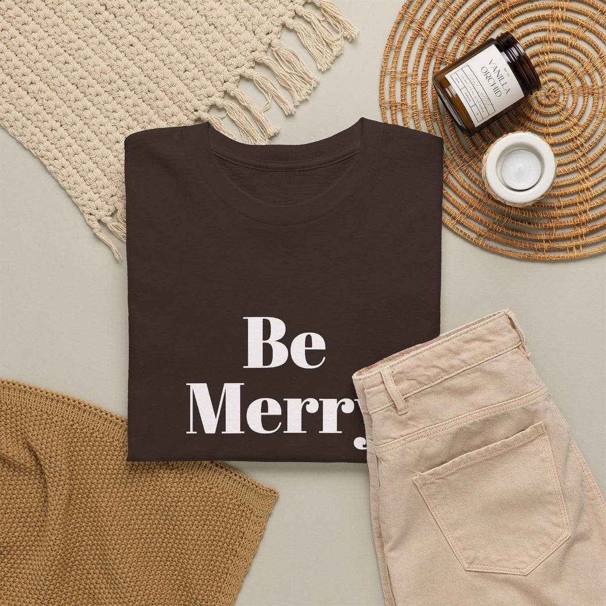 Be Merry DAMMIT! Christmas Humor T-Shirt