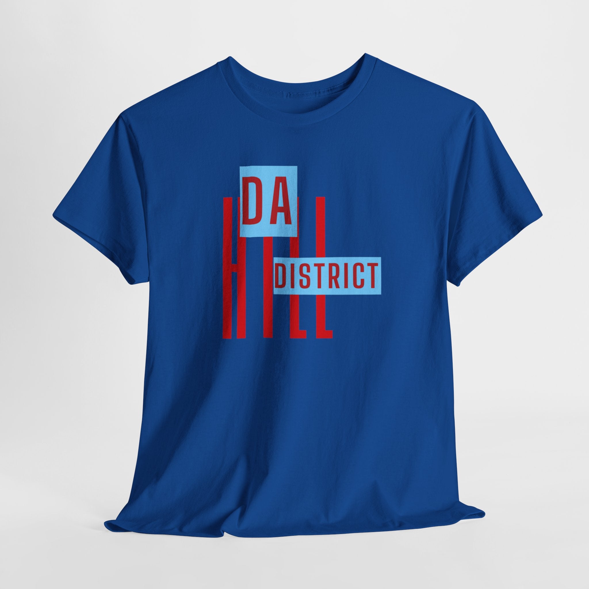 Hill District Retro Logo T‑Shirt — "Da Hill District" Pittsburgh Pride Tee