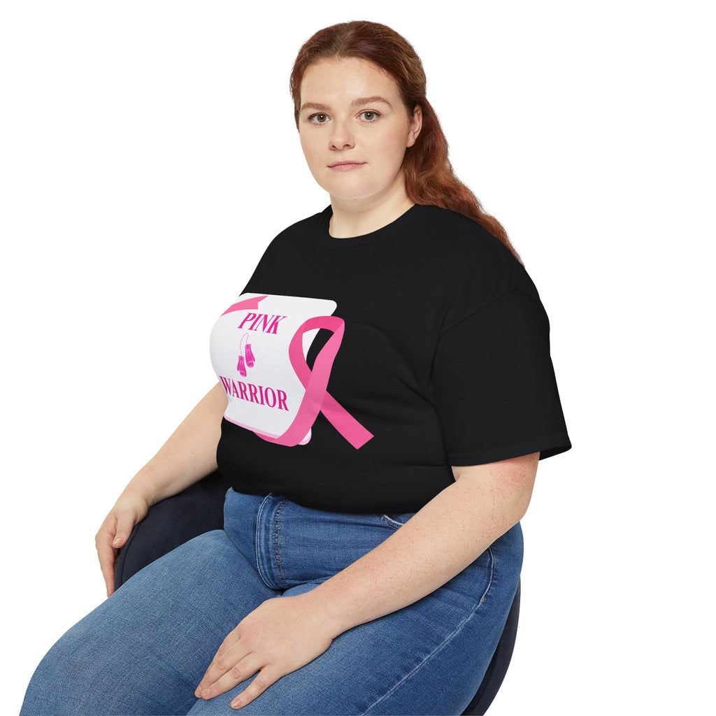 Pink Warrior Tee - Breast Cancer Awareness Pink Ribbon Shirt