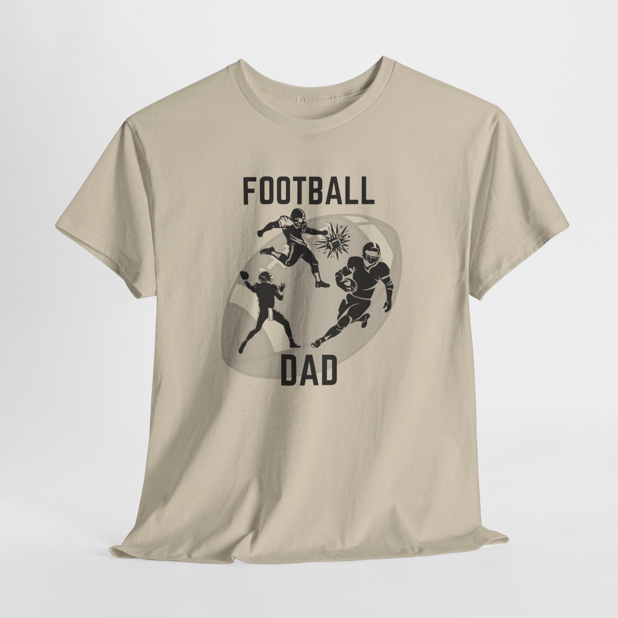 Football Dad T-Shirt – Proud Sideline Tee for Dad