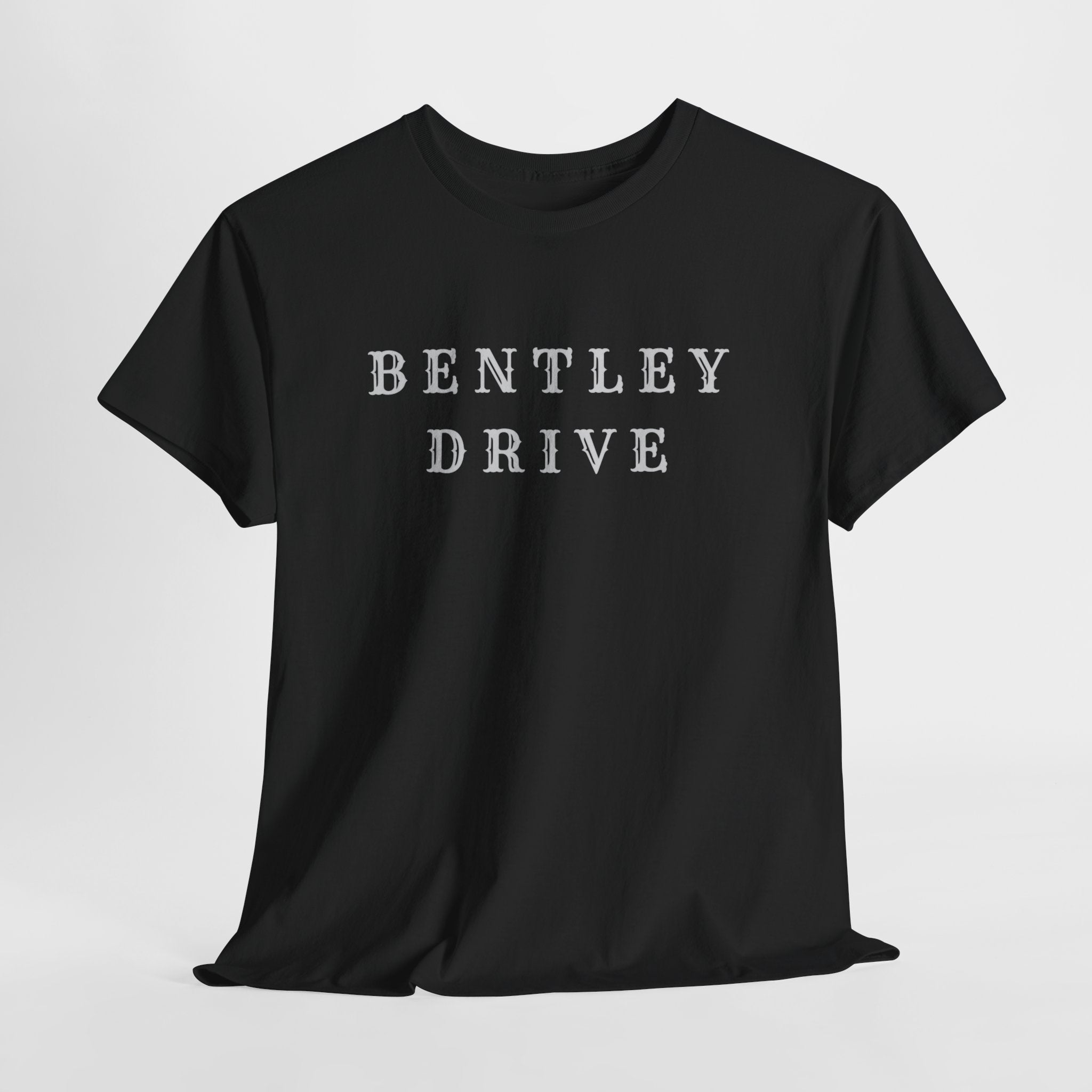 Bentley Drive Tee — Classic Vintage Lettering T-Shirt