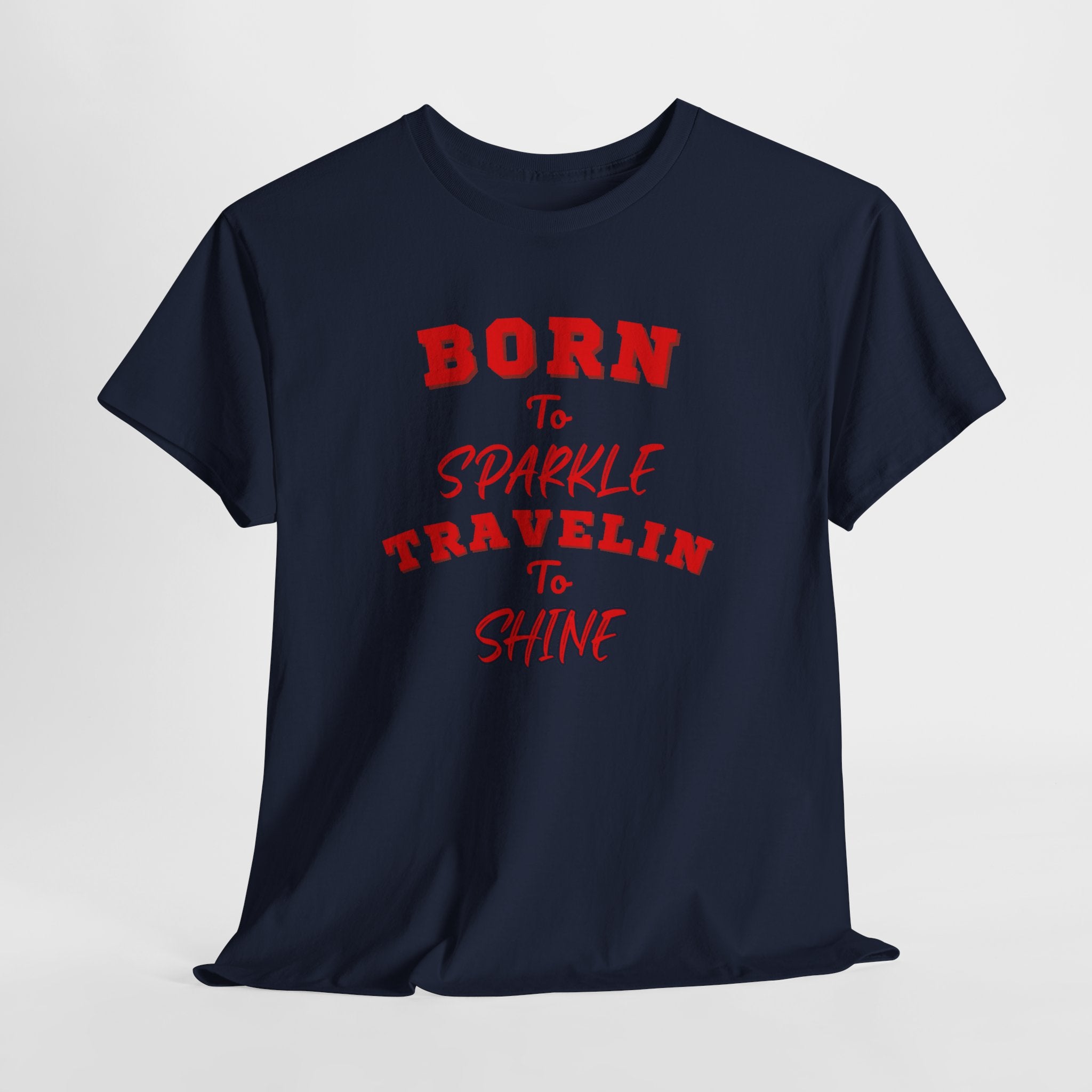 Traveling and shining T‑Shirt — Adventure Graphic Tee