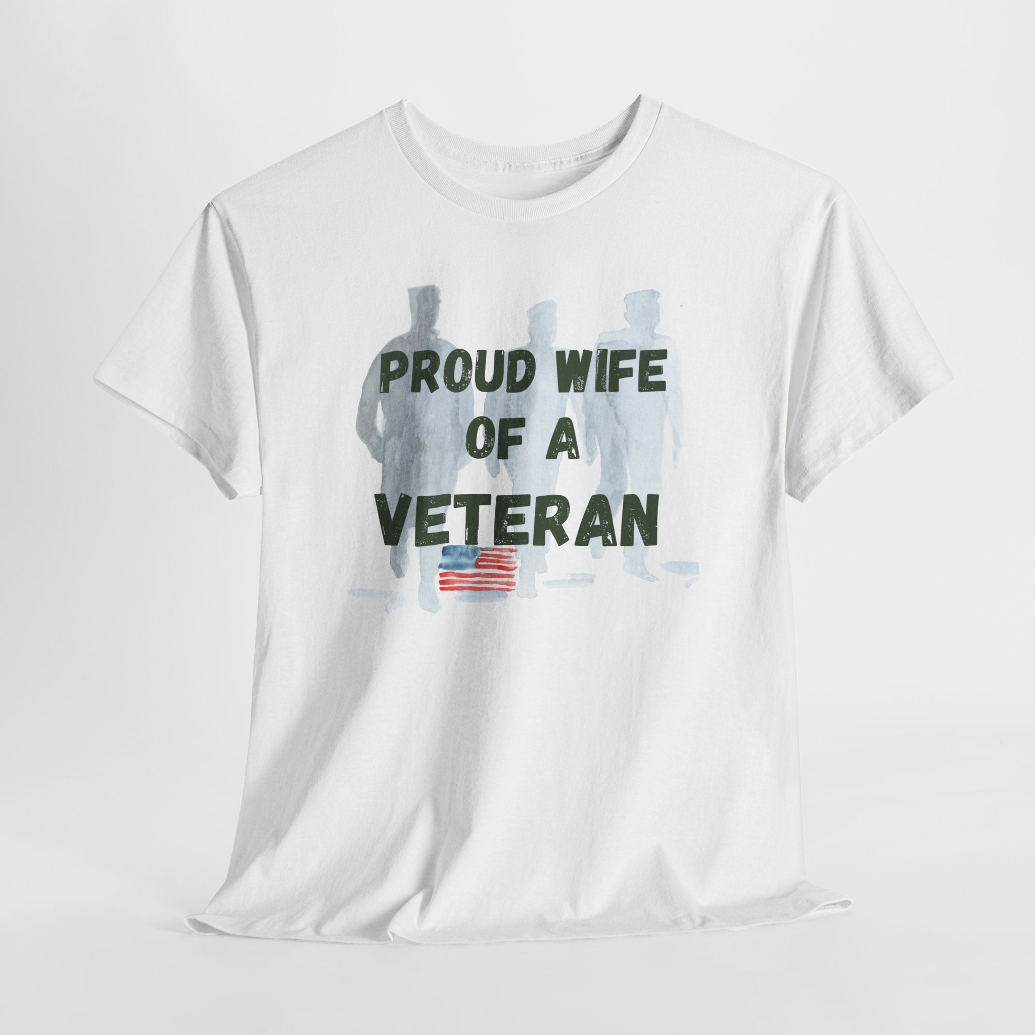Veteran Wife T-Shirt — Proud Military Spouse Tee
