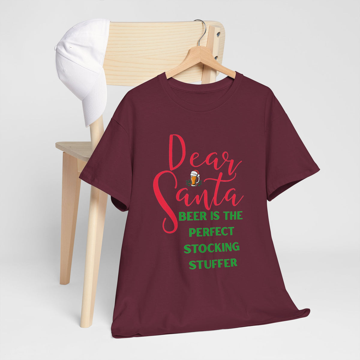 Dear Santa Beer Is the Perfect Stocking Stuffer Christmas T-Shirt