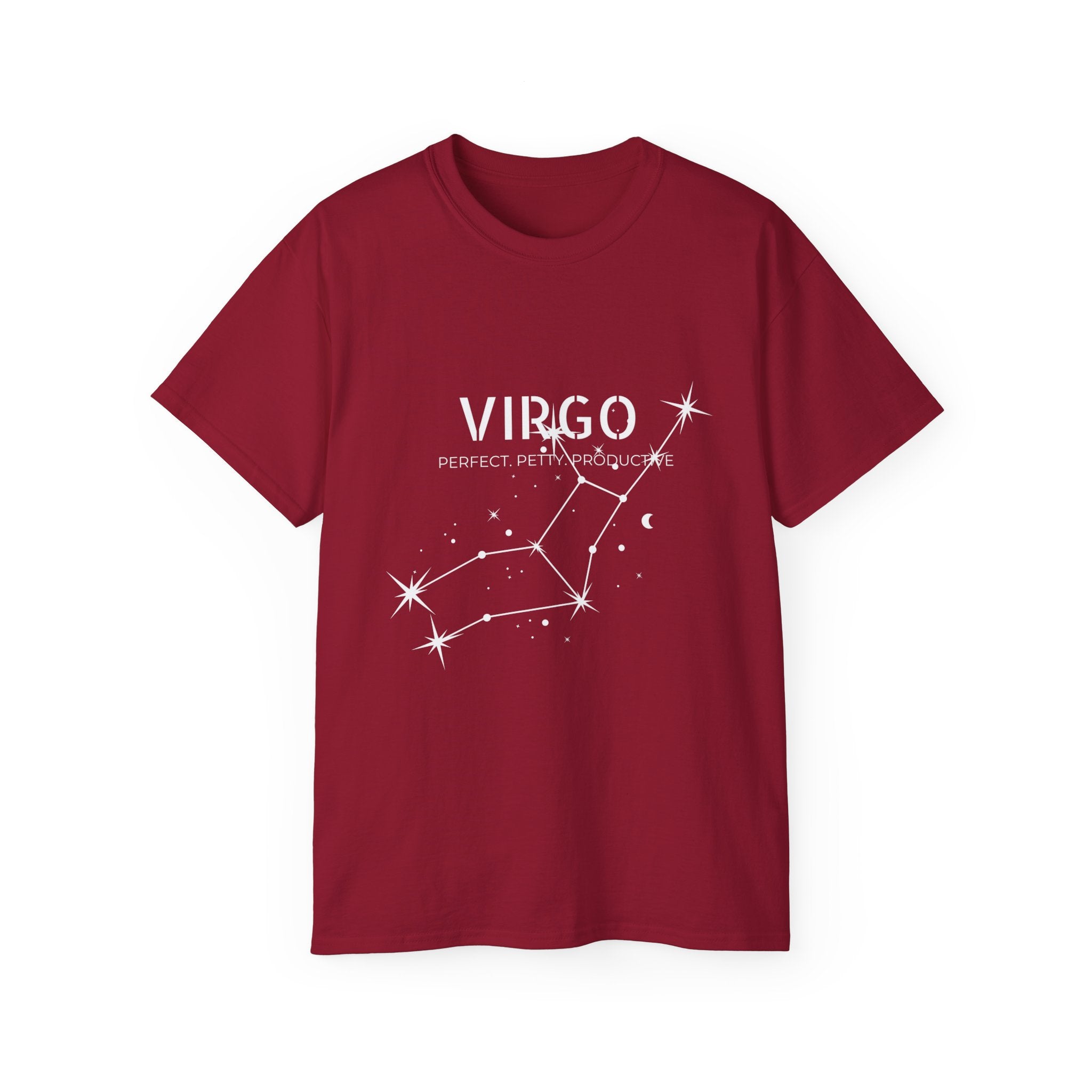 Virgo Constellation T-Shirt — "Perfectly Meticulous" Zodiac Tee