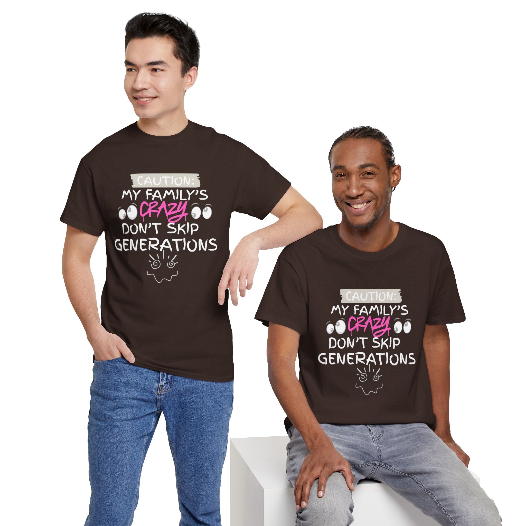 Crazy Doesn't Skip T-Shirt