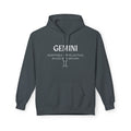 Astrological Gemini Fleece Hoodie