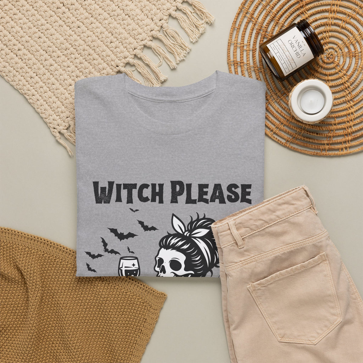 Witch Please Unisex Heavy Cotton Tee