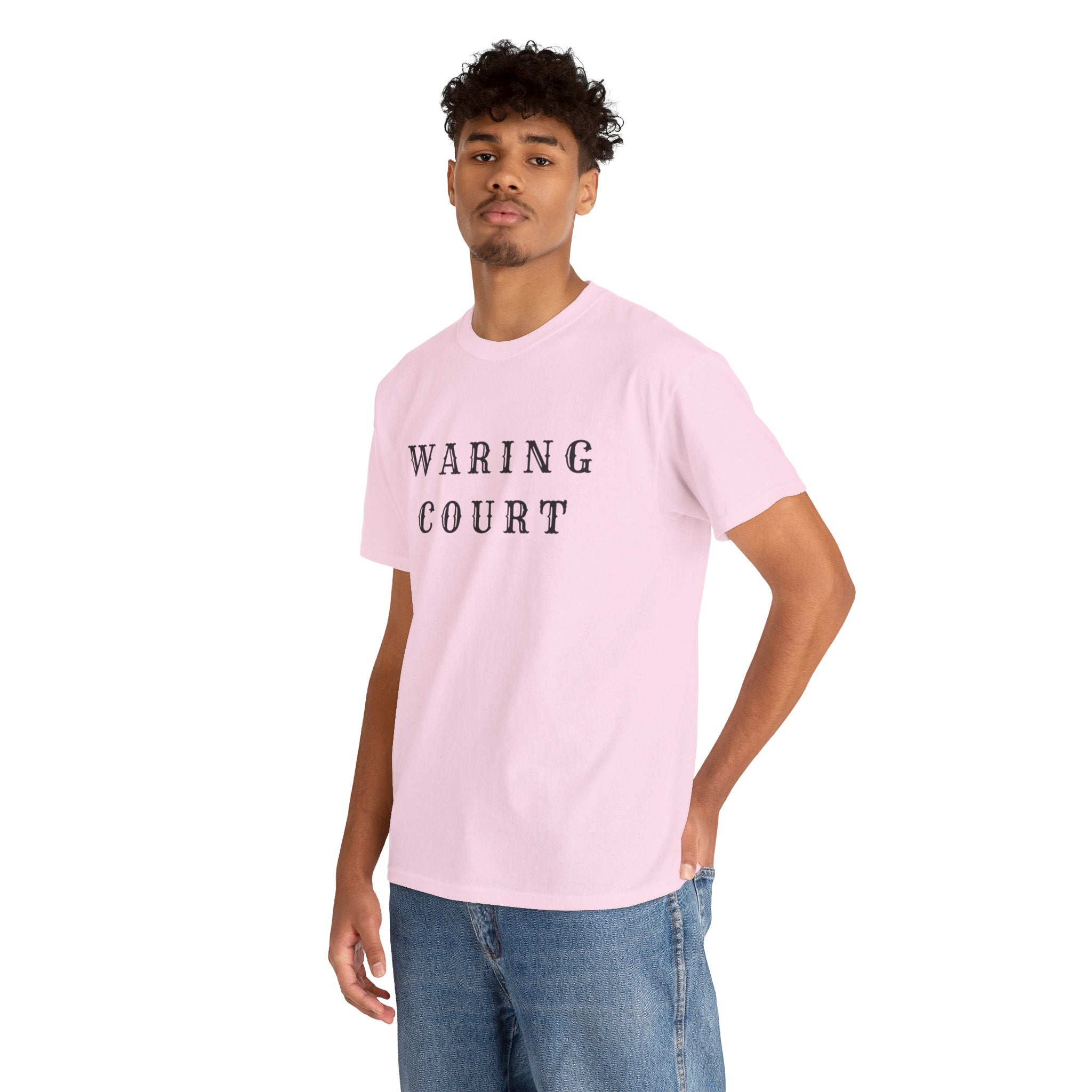 Waring Court Vintage Lettering T‑Shirt
