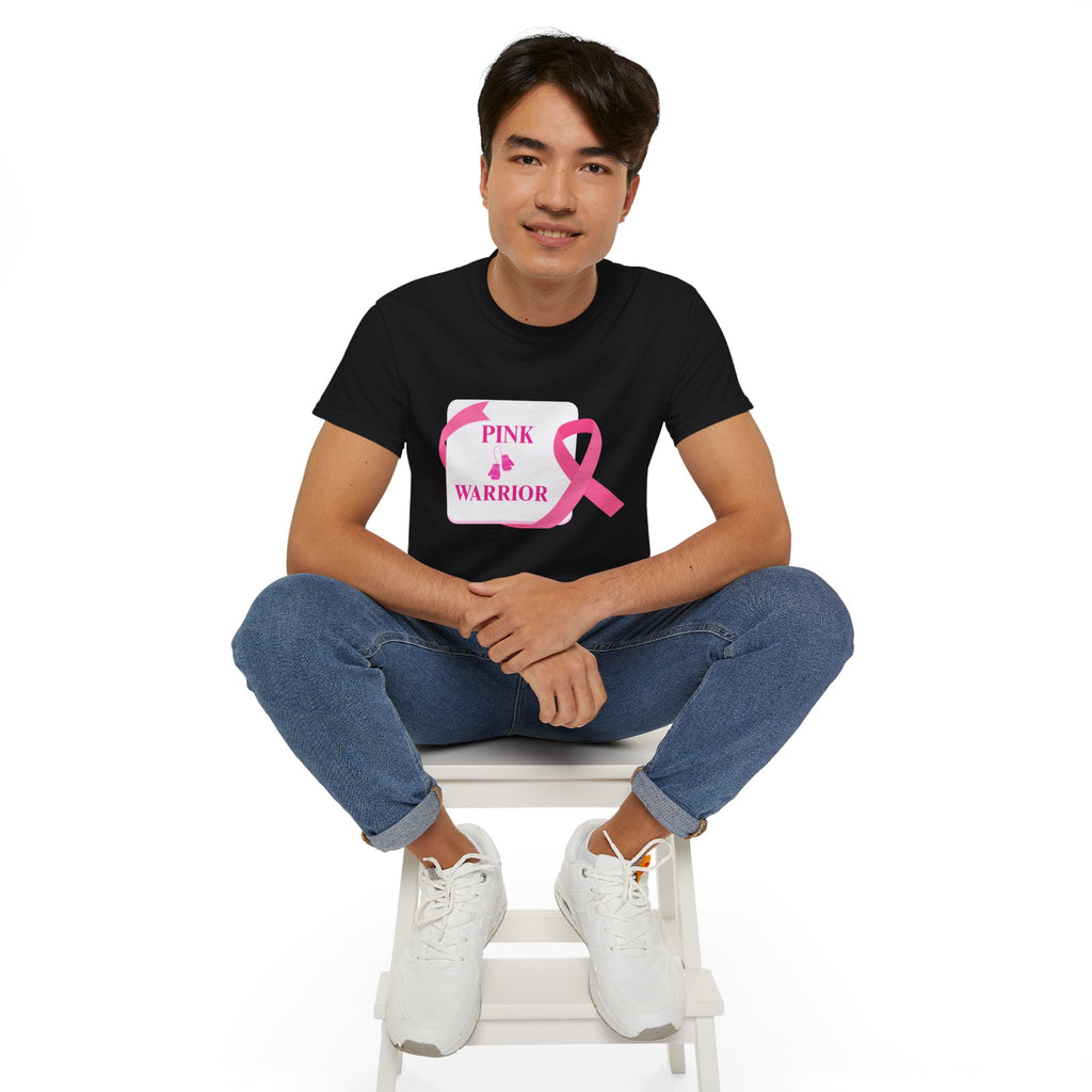 Pink Warrior Tee - Breast Cancer Awareness Pink Ribbon Shirt