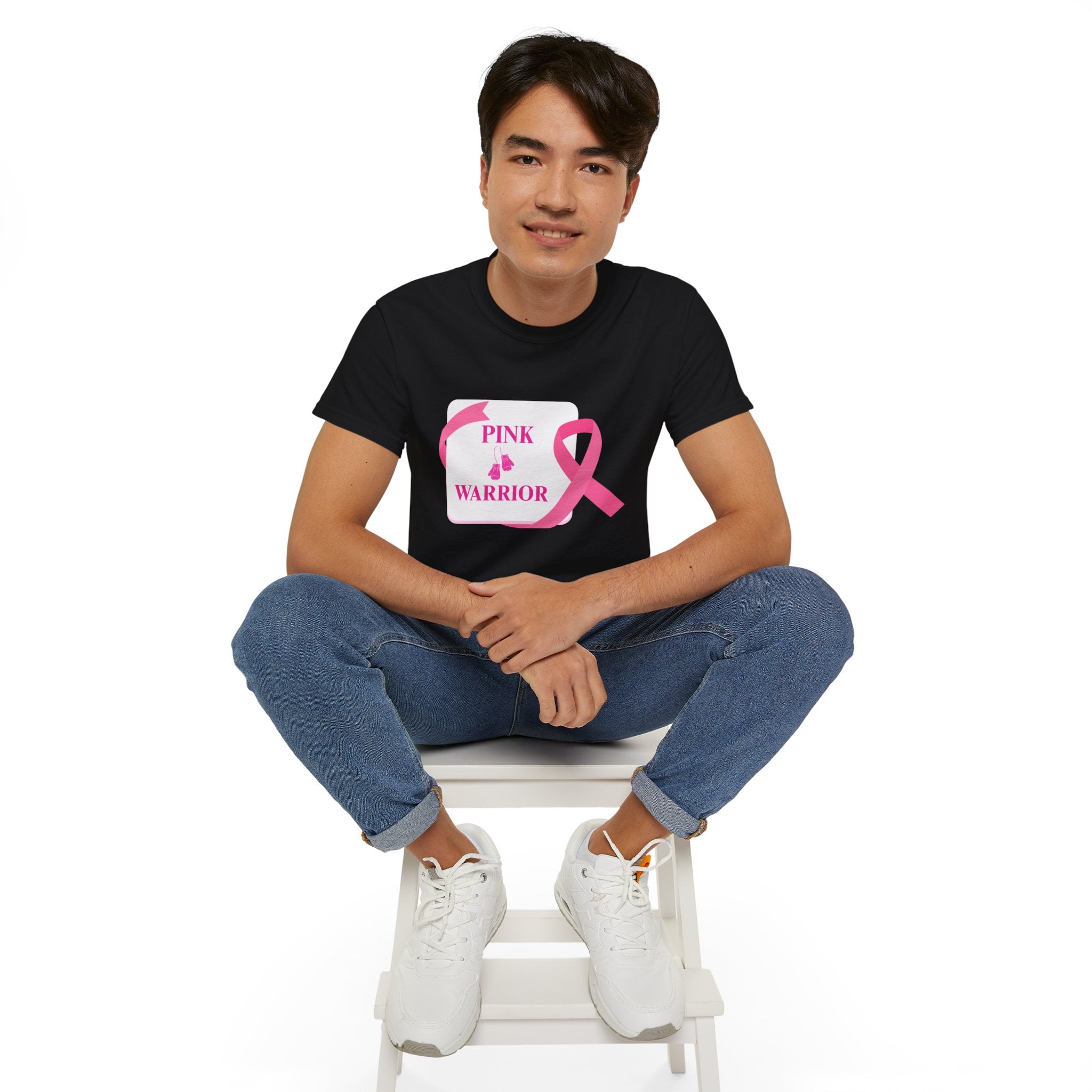 Pink Warrior Tee - Breast Cancer Awareness Pink Ribbon Shirt
