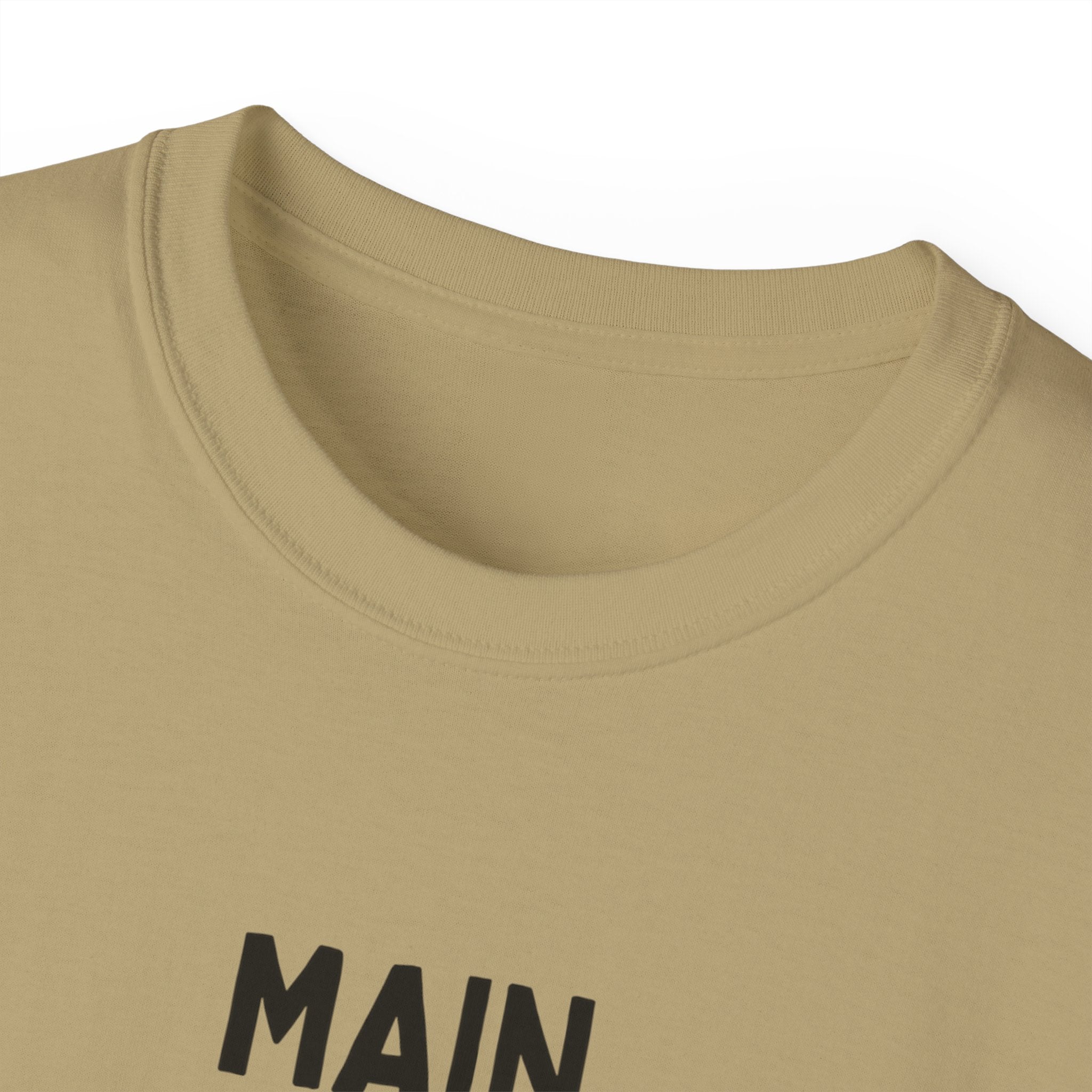 Main Character Energy Tee — "Match Me" Graphic Cotton Shirt