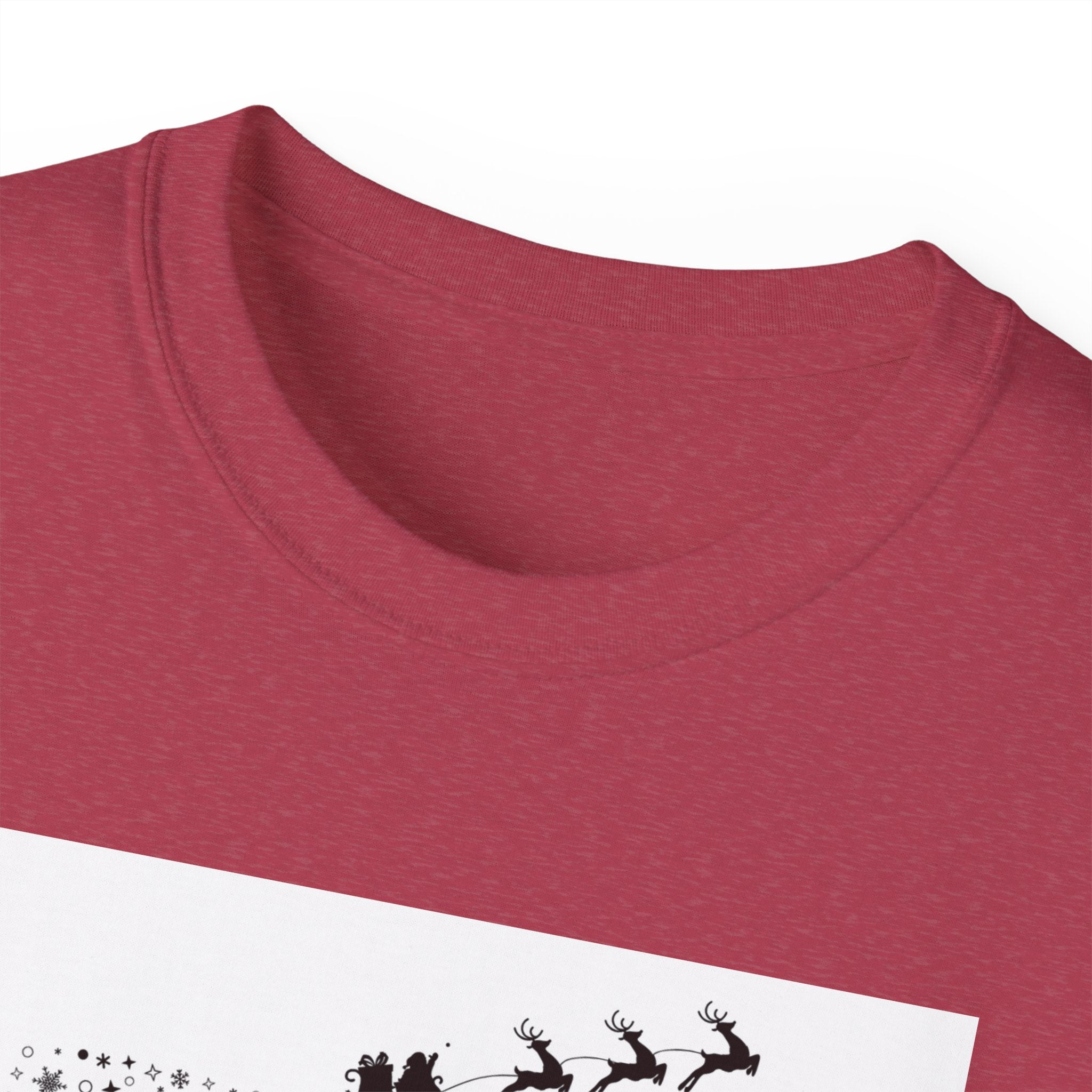 Dear Santa Festive Fun Aunt Tee, Christmas Shirt, Holiday Gift, Cute Santa Tee, Unisex Seasonal T-Shirt, Cute Aunt Apparel