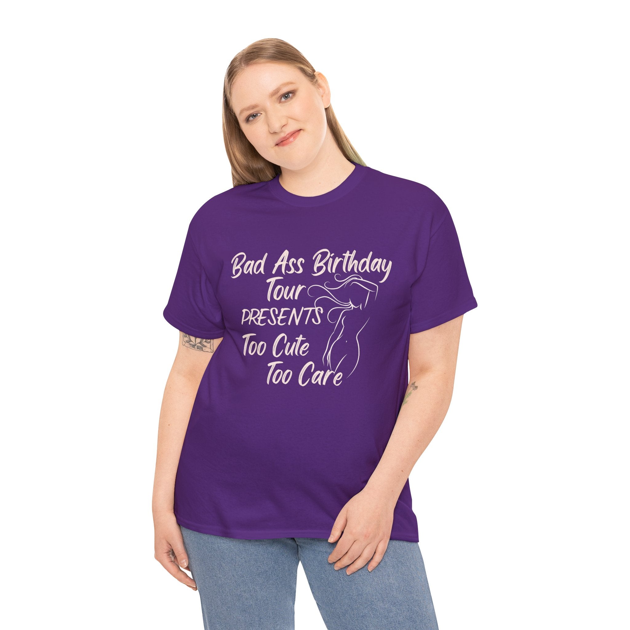 Birthday Tee — 'bad ass birthday tour' Graphic Shirt
