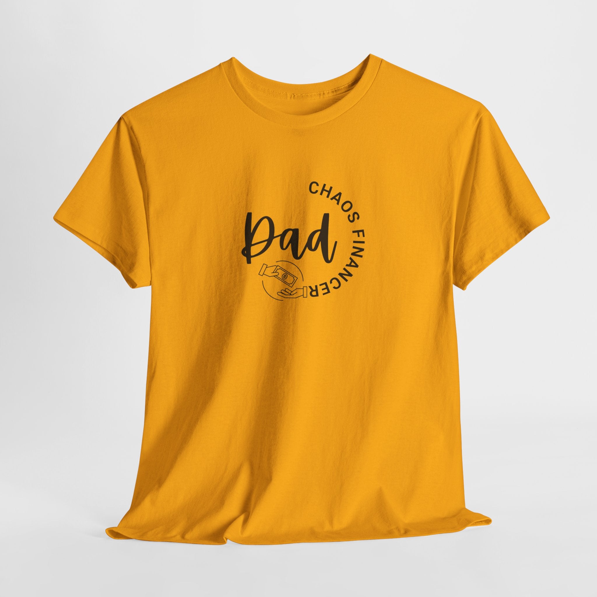 Dad Chaos Manager T‑Shirt — "Dad: Chaos Financer" Minimalist Gift Tee