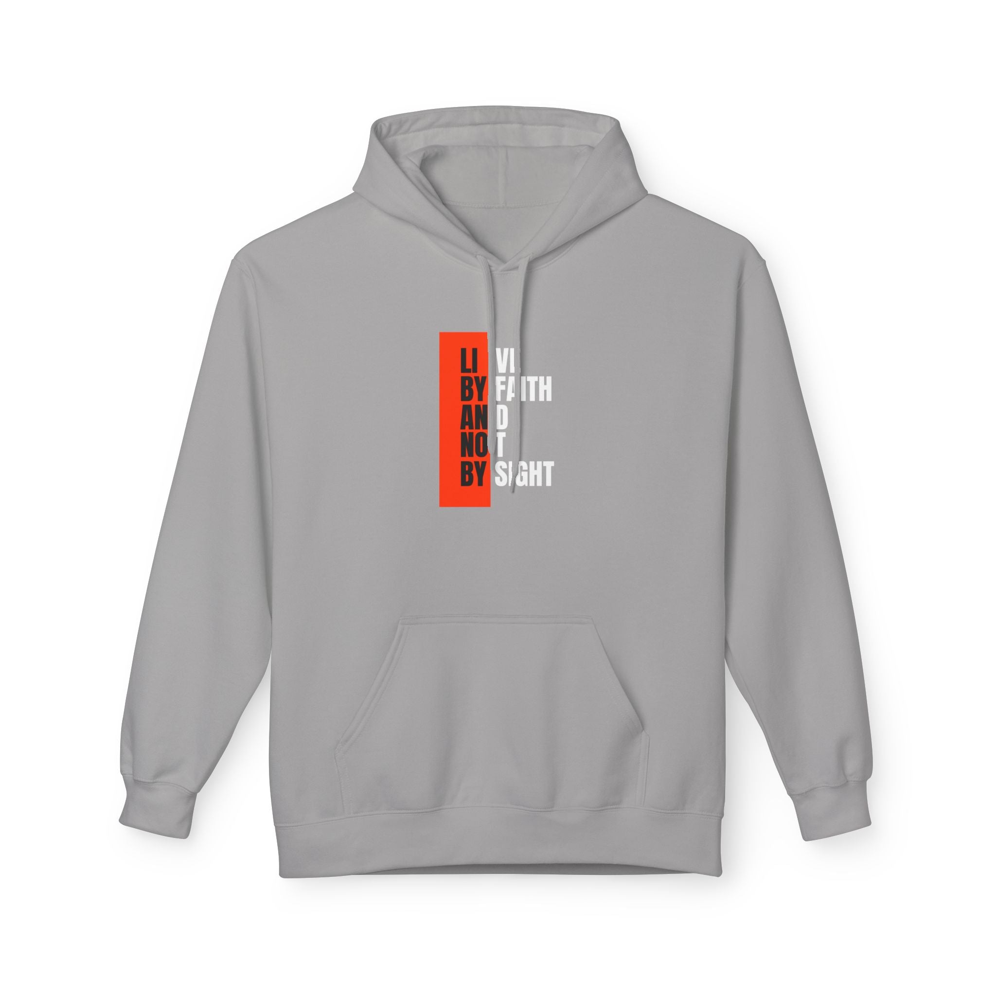 Faith Over Sight Hoodie — "By Faith Not By Sight" Graphic Hoodie