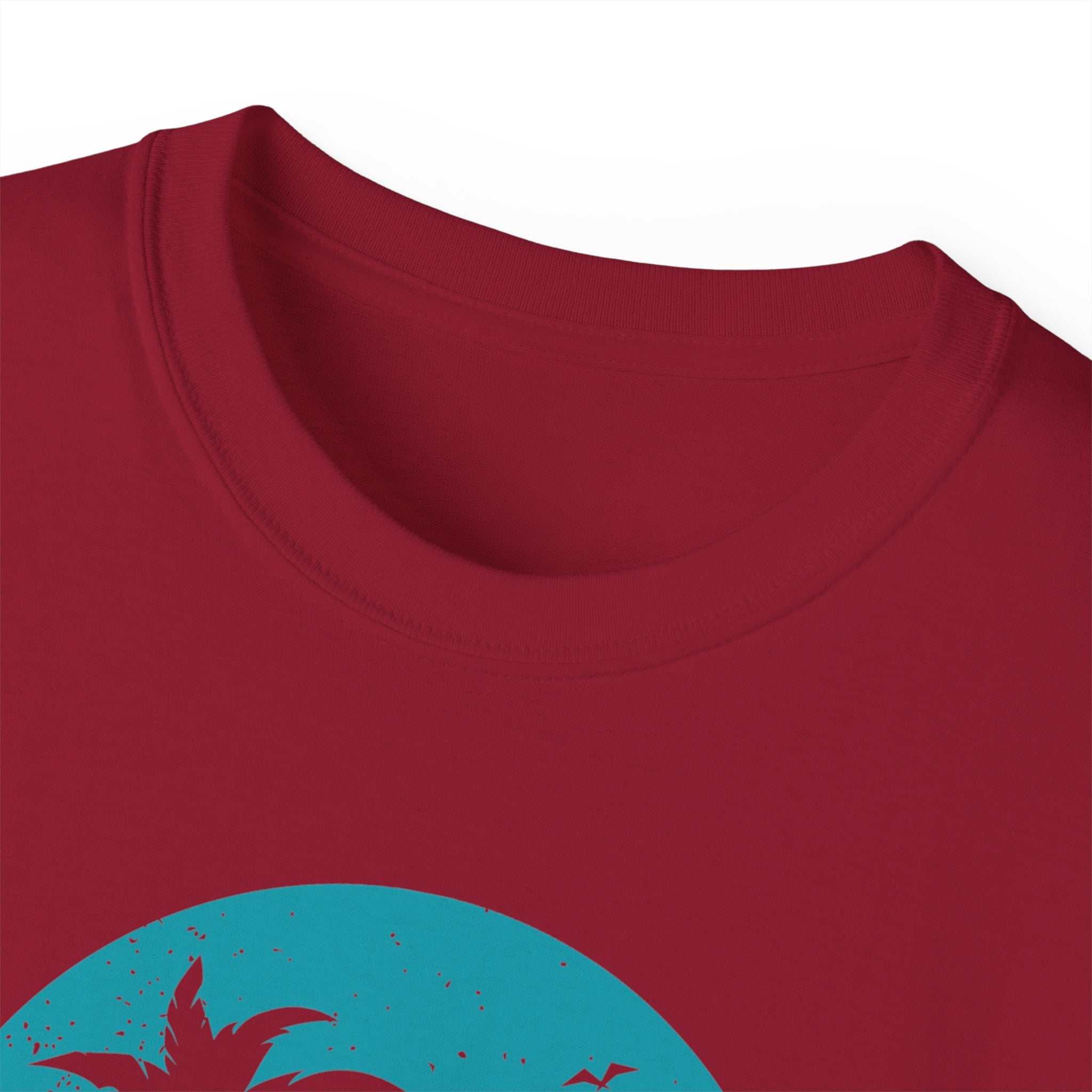 Vacation Mode Tee — Retro Palm Beach Sunset Graphic T-Shirt