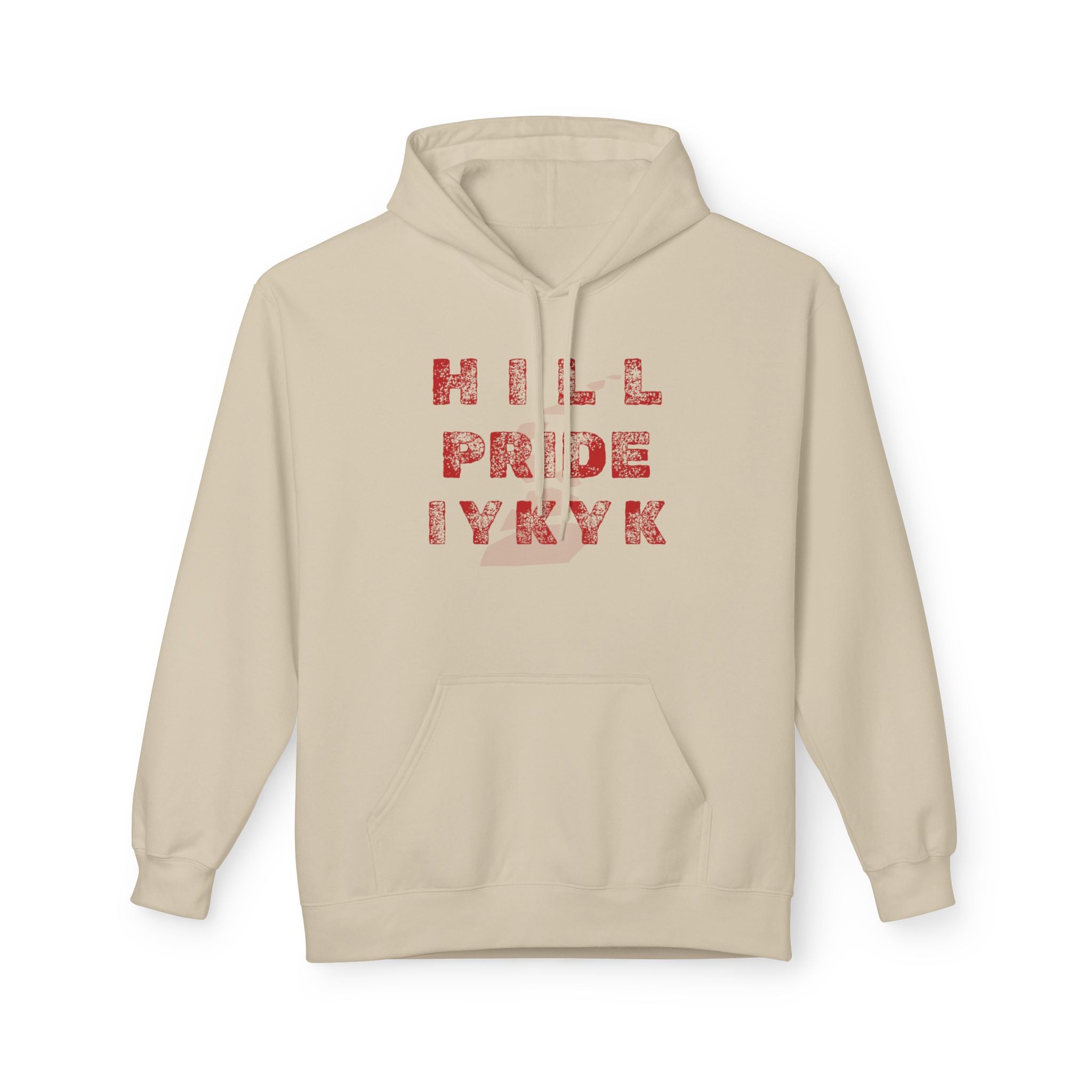 HILL PRIDE IYKYK Cobblestone Road Hoodie Streetwear