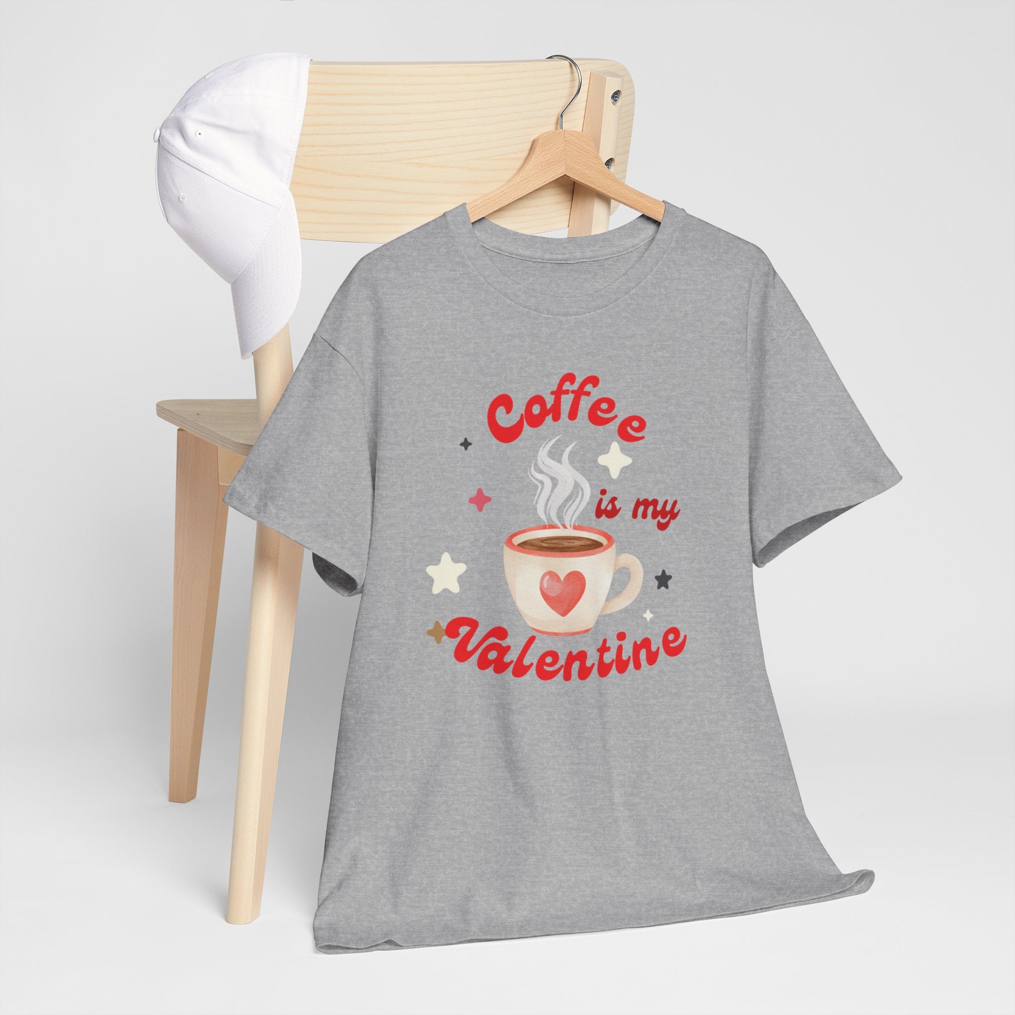 Coffee Is My Valentine Tee — Cute Valentine’s Day Coffee Shirt