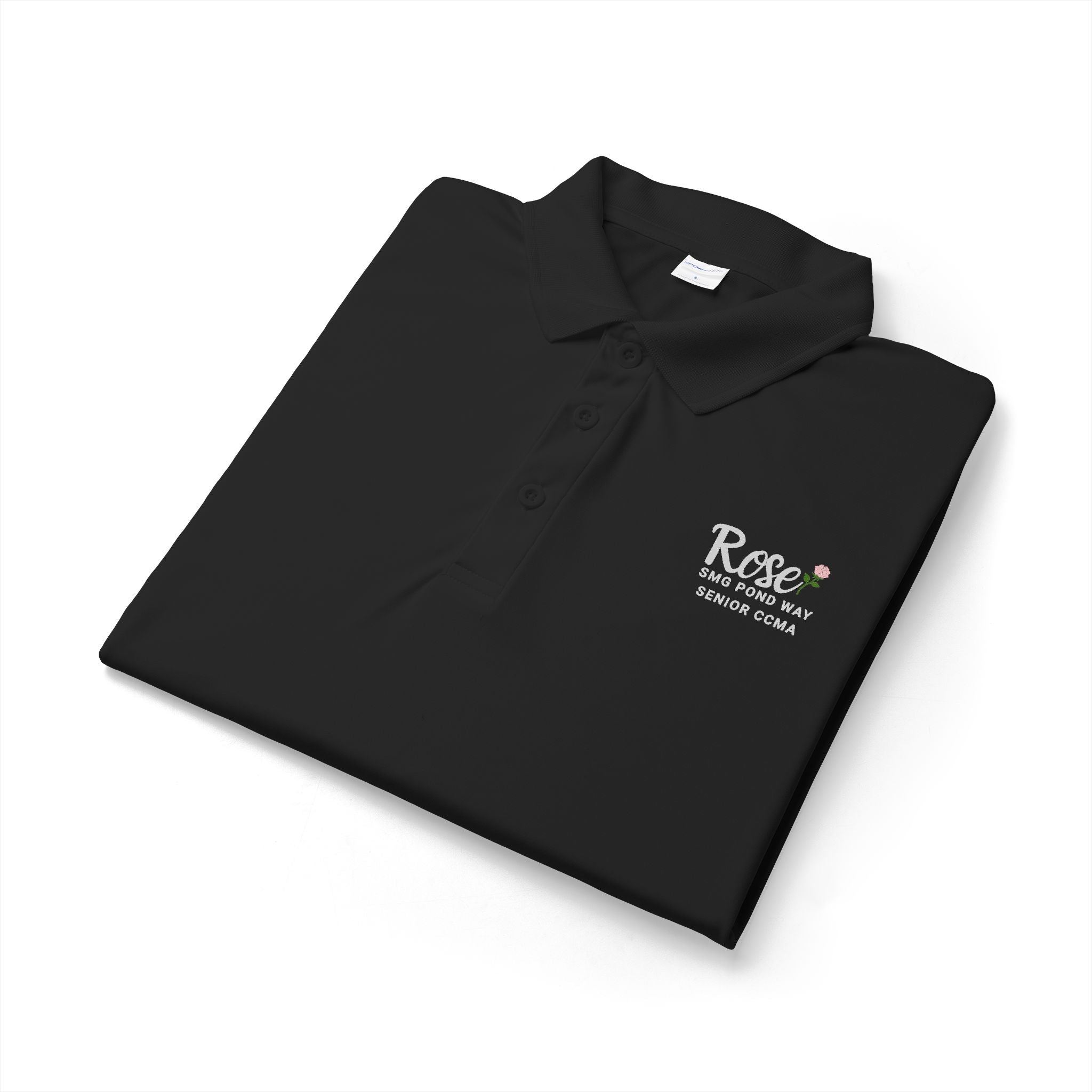 Logo Rose Work Polo with a Rose