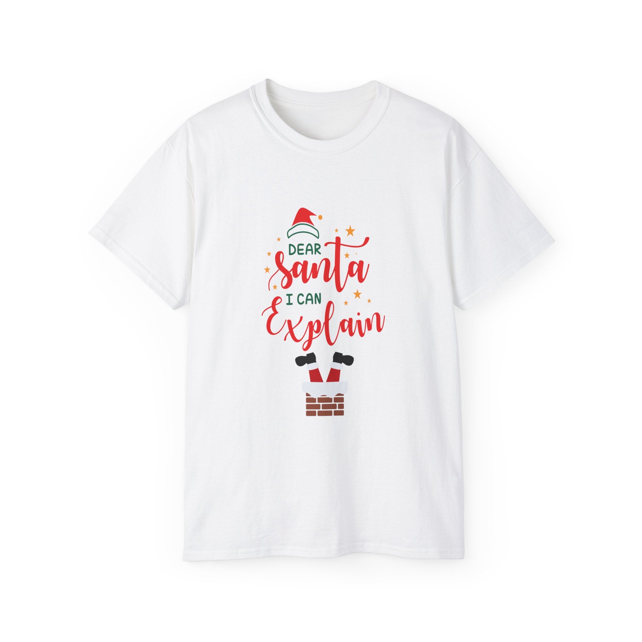 Dear Santa I Can Explain Unisex Ultra Cotton Tee