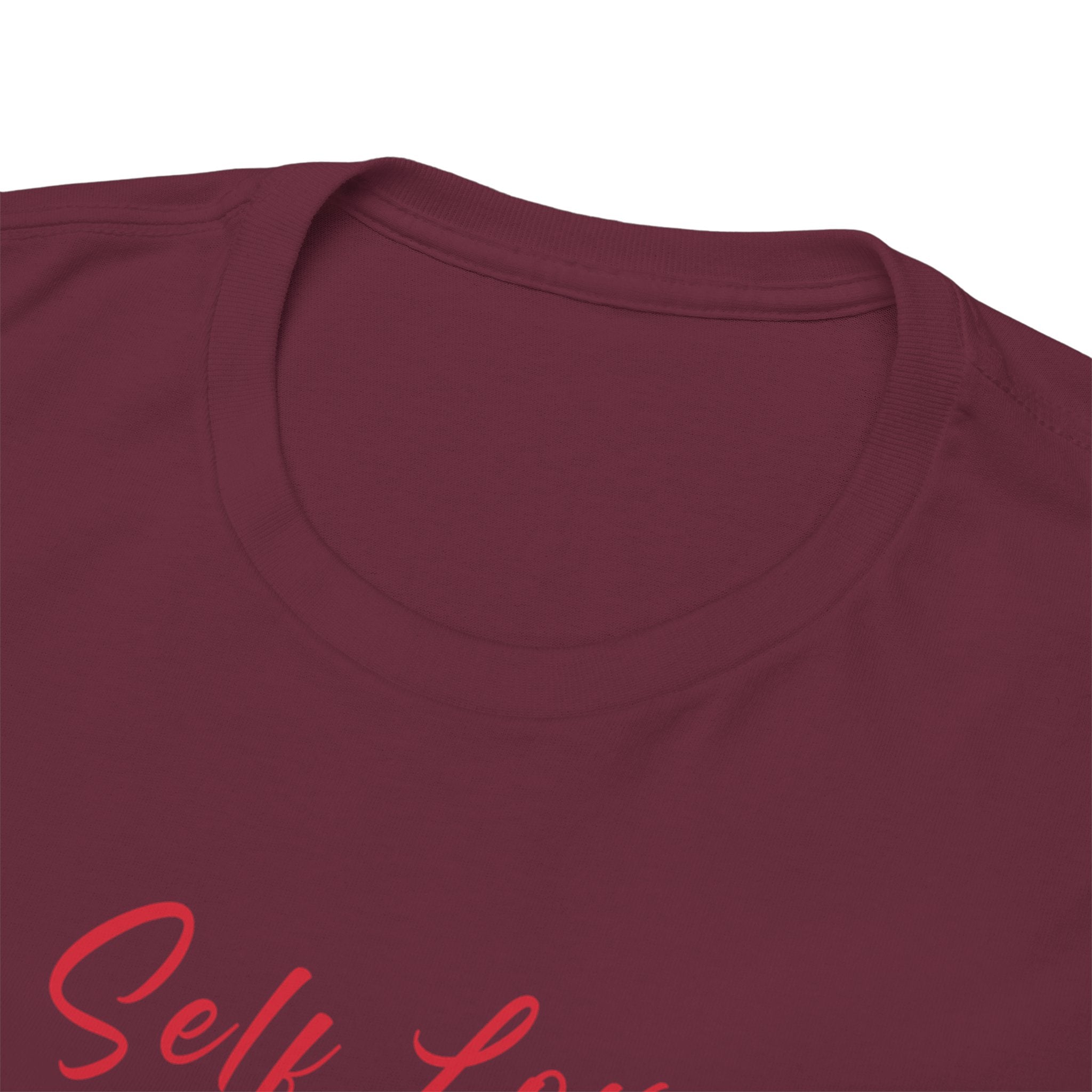 T-Shirt — "Self Love Is The Real Flex" Romantic Couple Graphic Tee