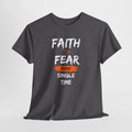 Faith Over Fear T‑Shirt — "Faith > Fear Every Single Time" Inspirational Tee