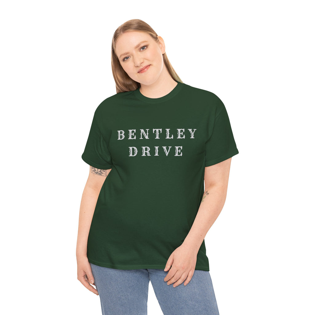 Bentley Drive Tee — Classic Vintage Lettering T-Shirt
