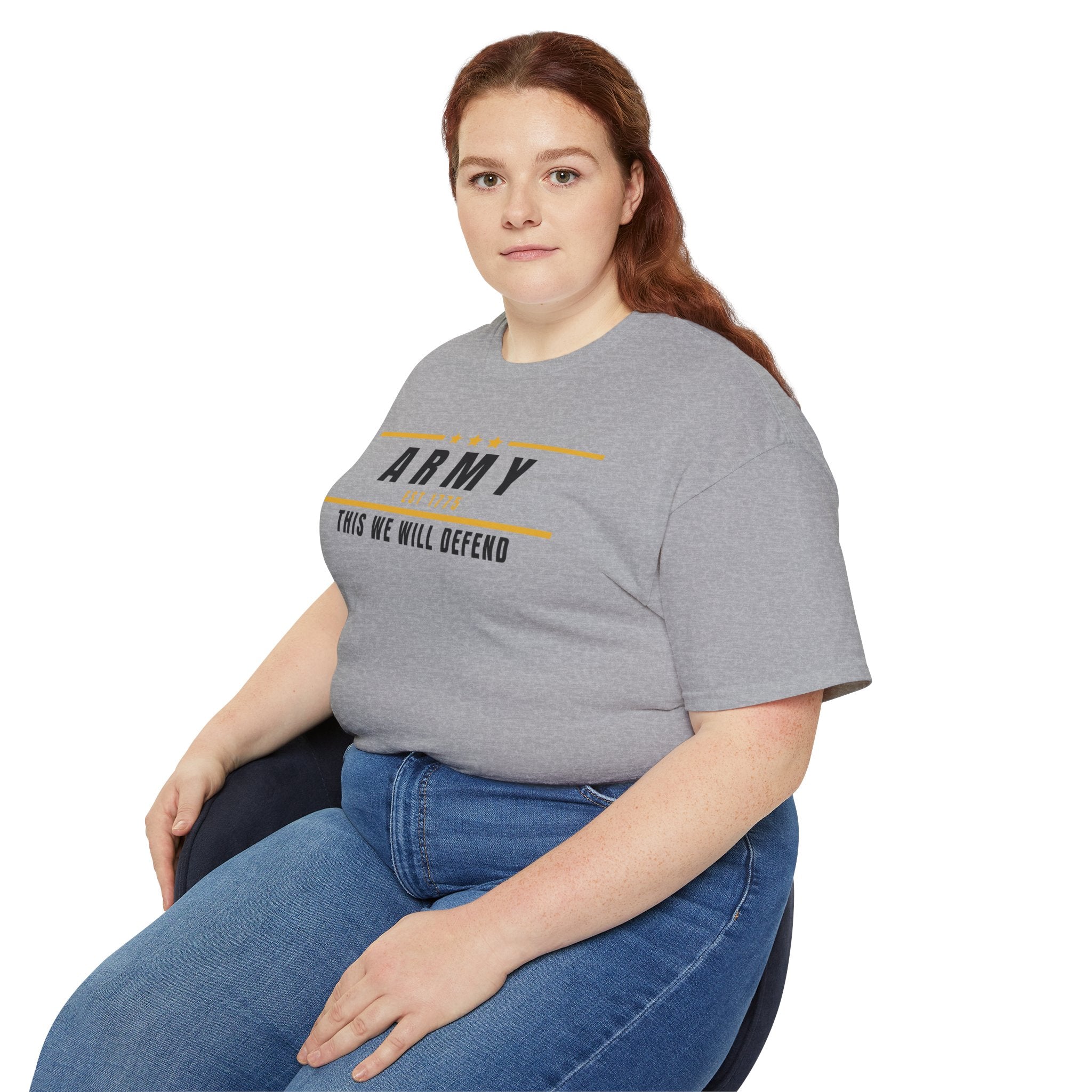 Army This We Will Defend Tee — Patriotic Military Cotton T-Shirt