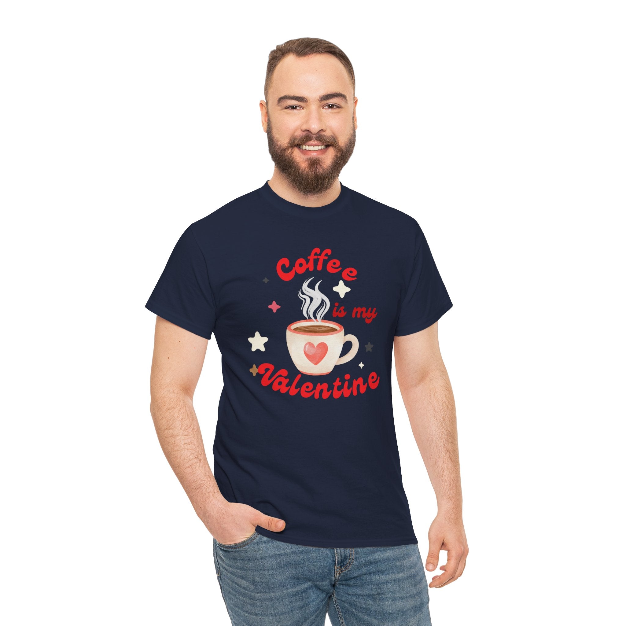Coffee Is My Valentine Tee — Cute Valentine’s Day Coffee Shirt