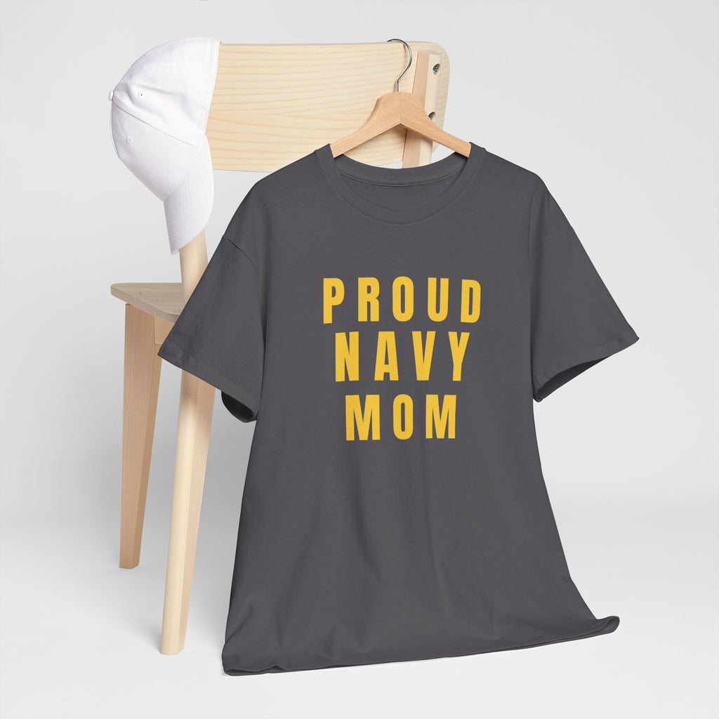 Proud Navy Mom T‑Shirt