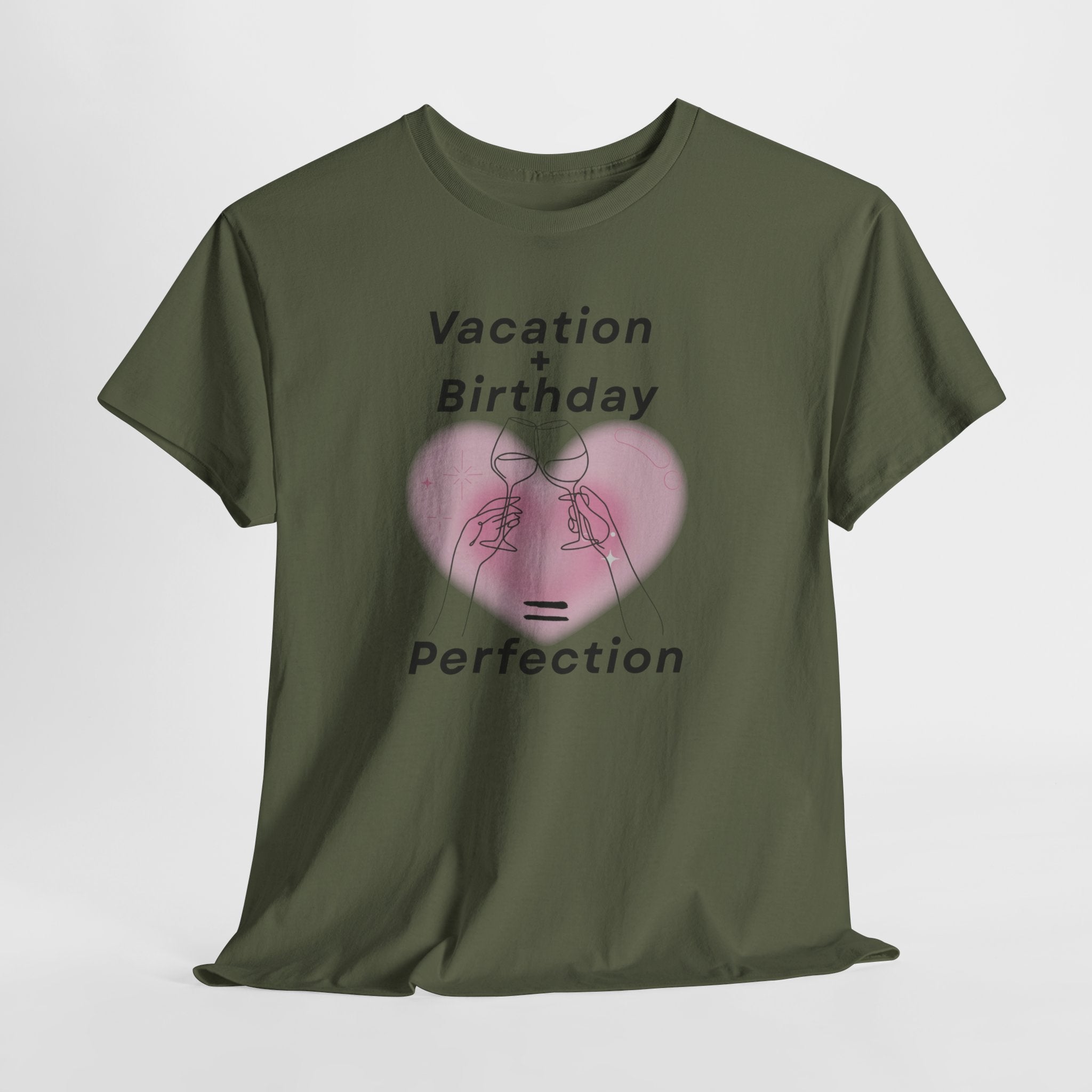 Vacation Birthday = Perfection T-Shirt