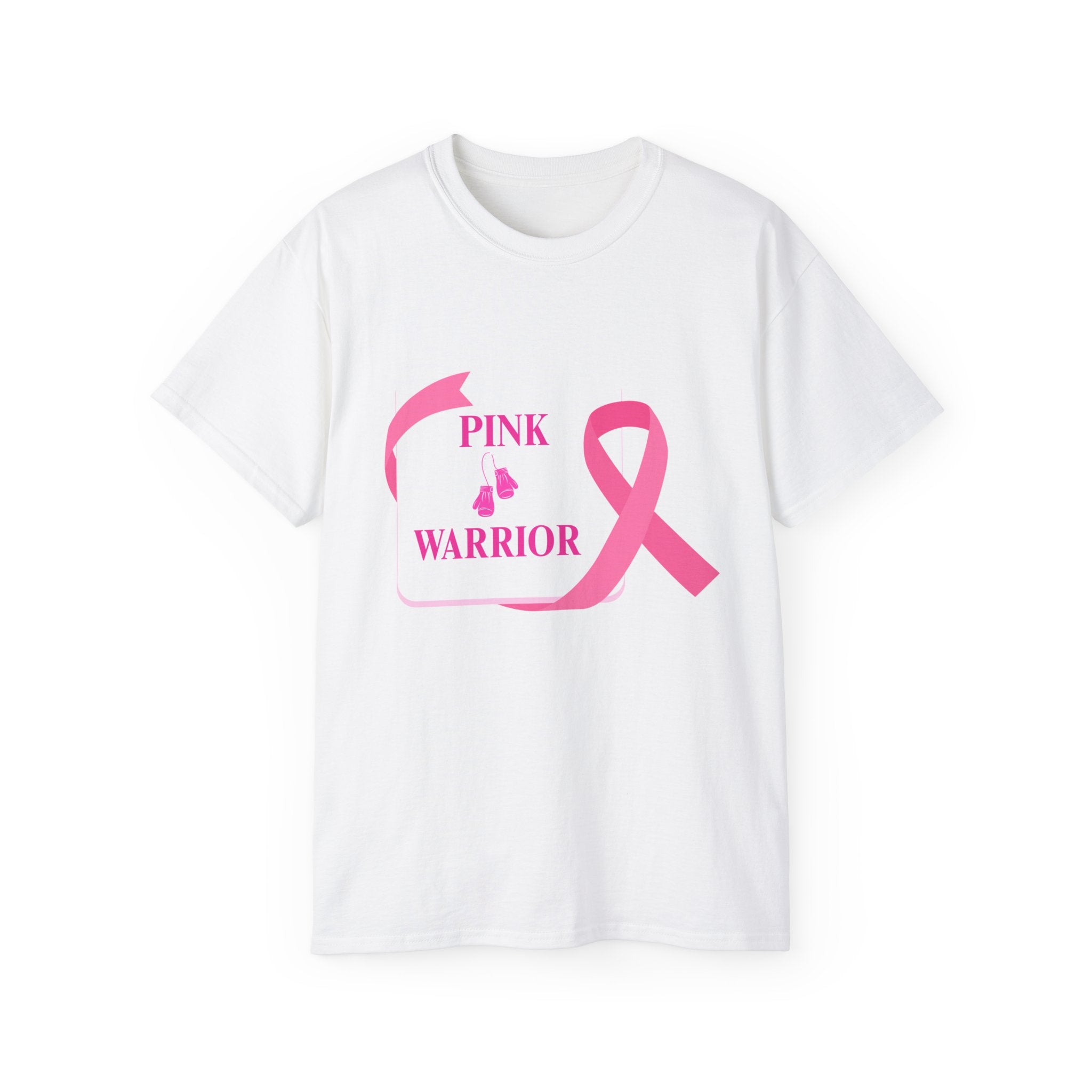 Pink Warrior Tee - Breast Cancer Awareness Pink Ribbon Shirt