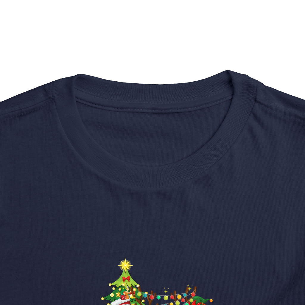 Happy Holidays Christmas Toddler Short Sleeve Tee
