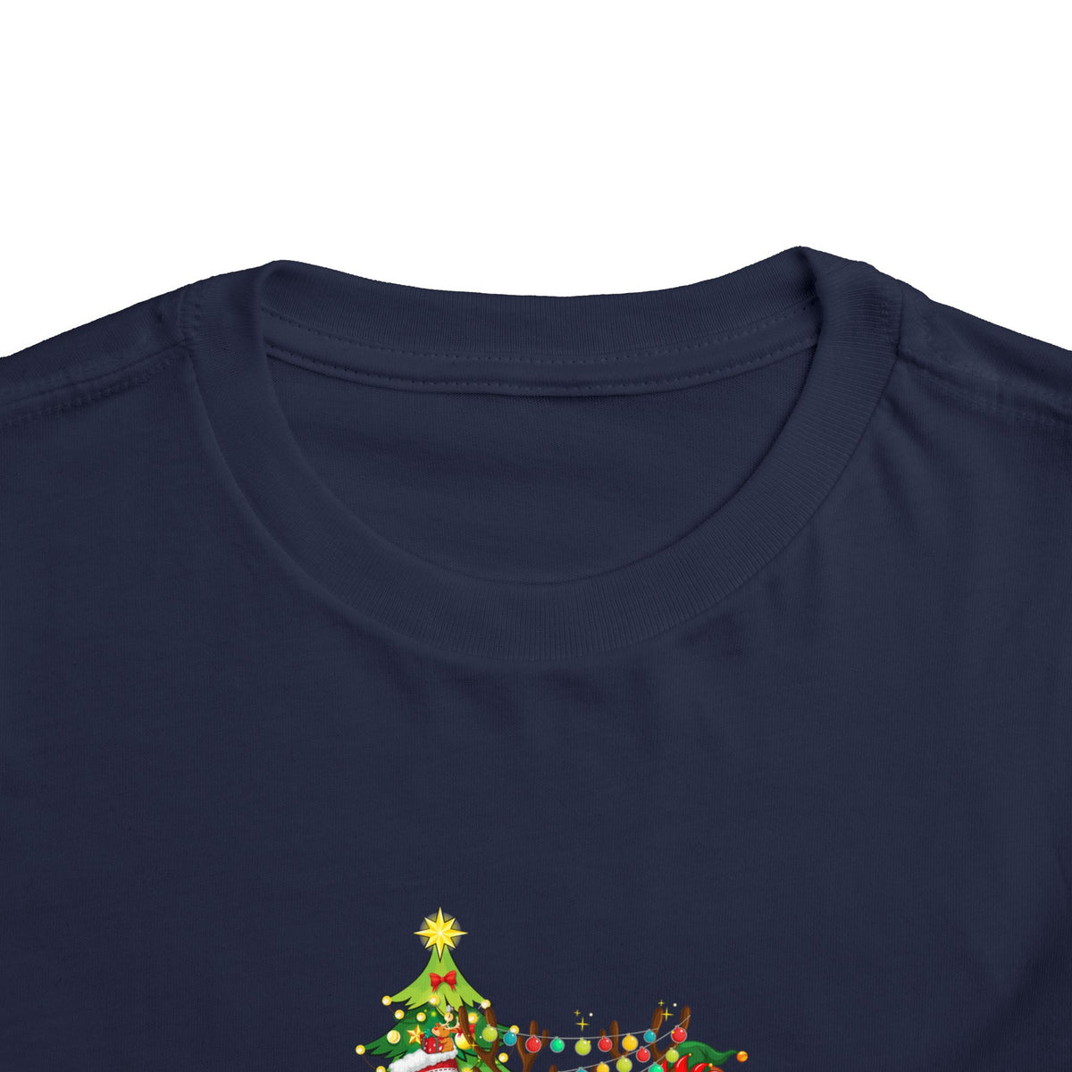 Happy Holidays Christmas Toddler Short Sleeve Tee