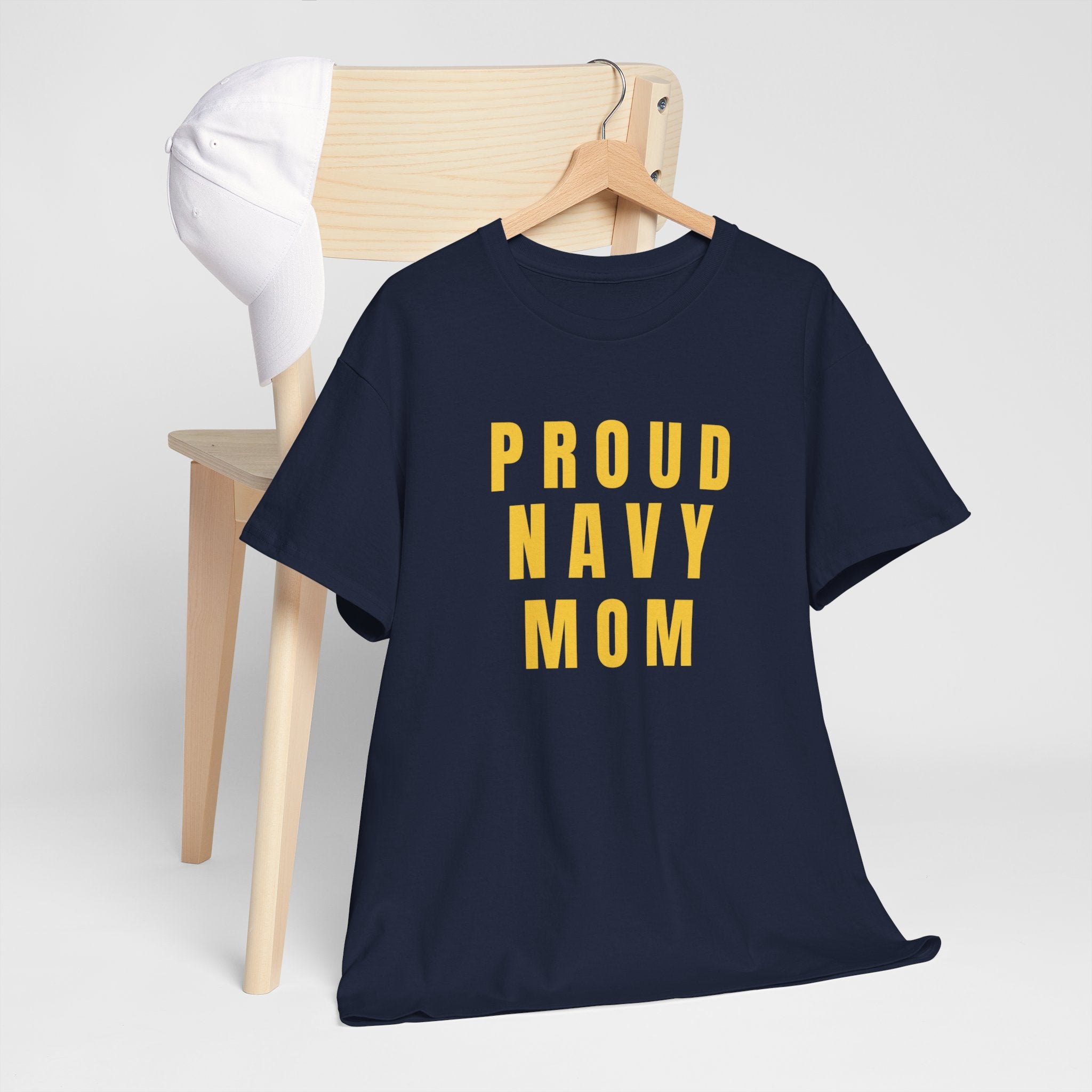 Proud Navy Mom T‑Shirt