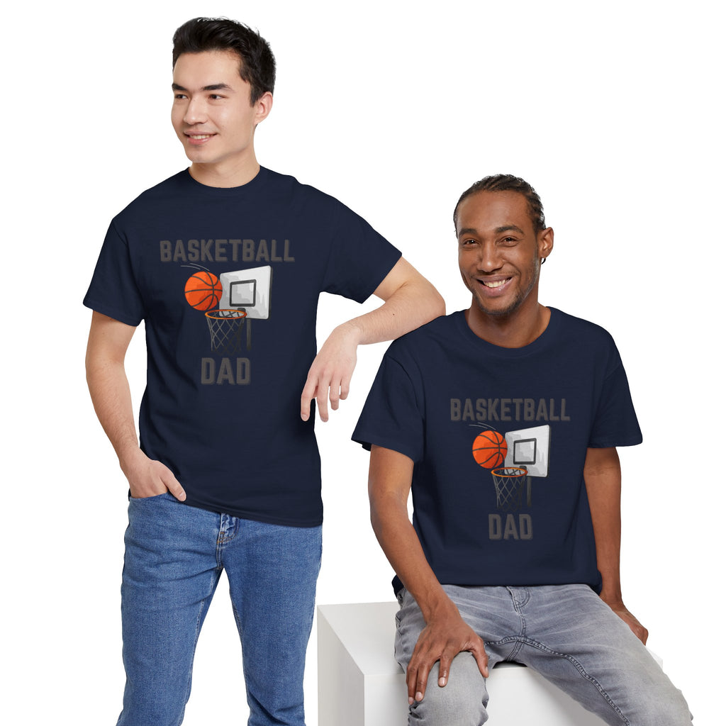 Basketball Dad T-Shirt — Dad Gift, Basketball Coach & Game Day Tee