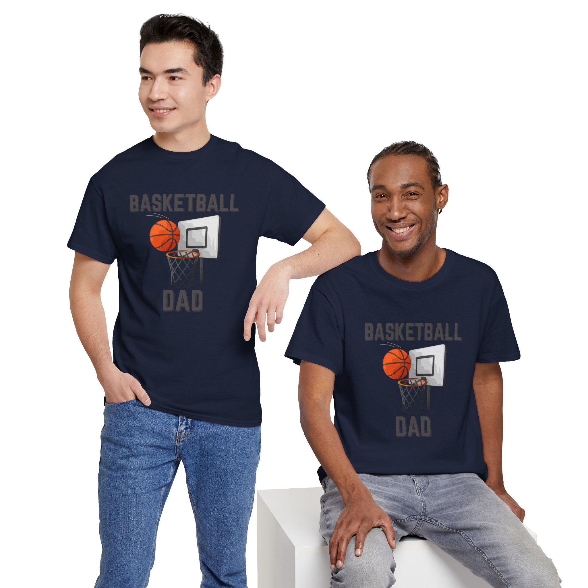 Basketball Dad T-Shirt — Dad Gift, Basketball Coach & Game Day Tee