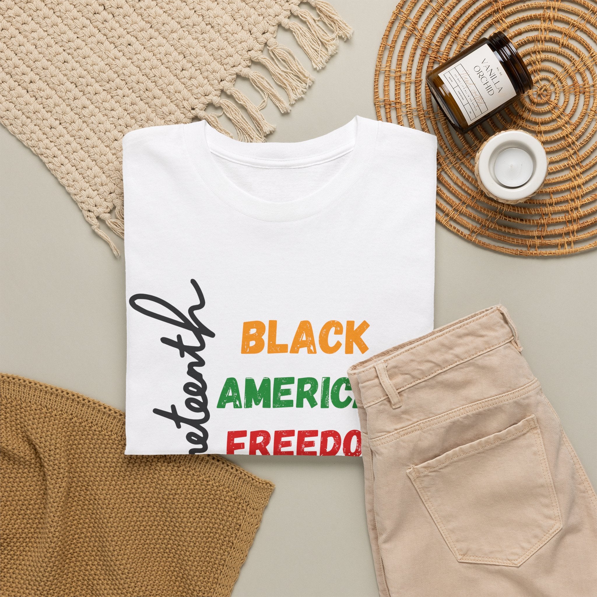Juneteenth Black American Freedom 1865 T-Shirt