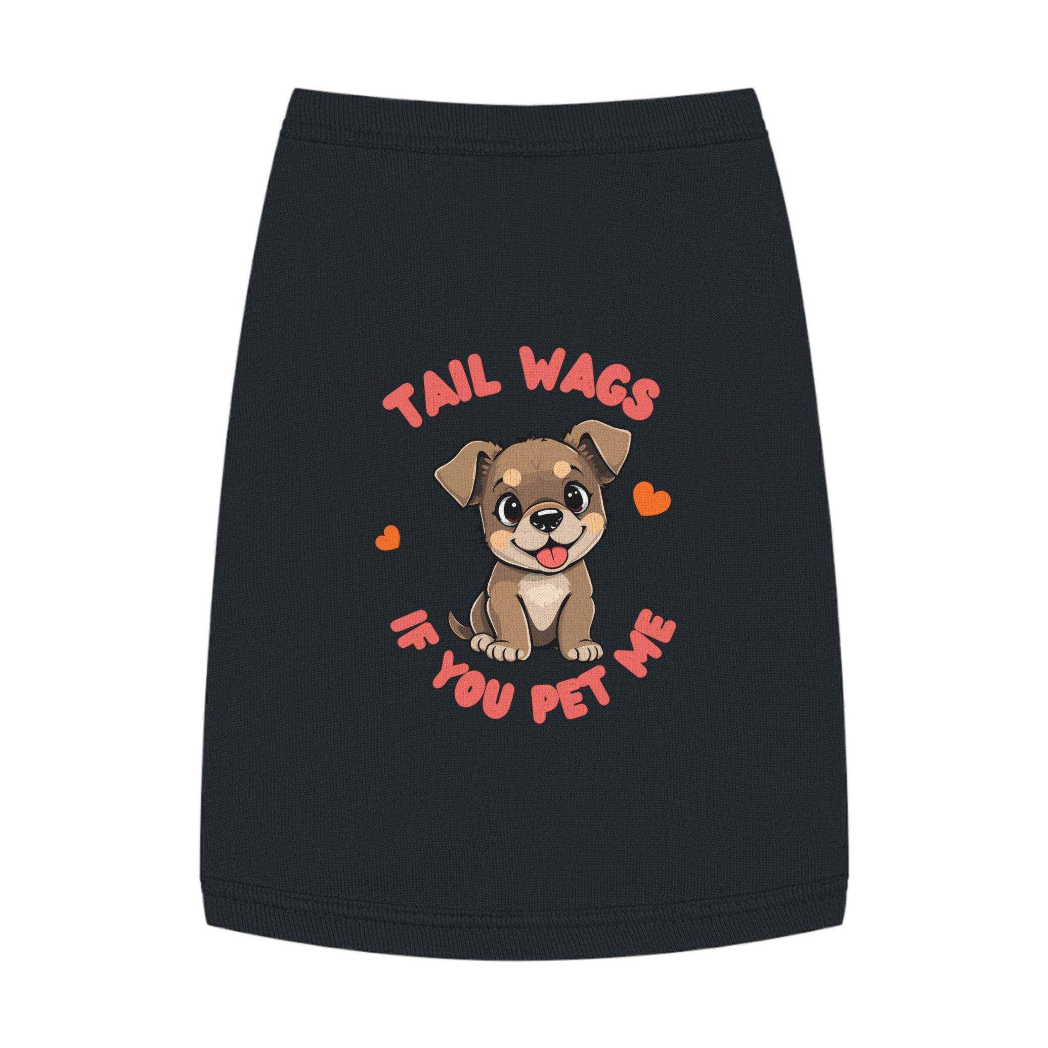 "Tail Wags...pet me" Pet Tank Top