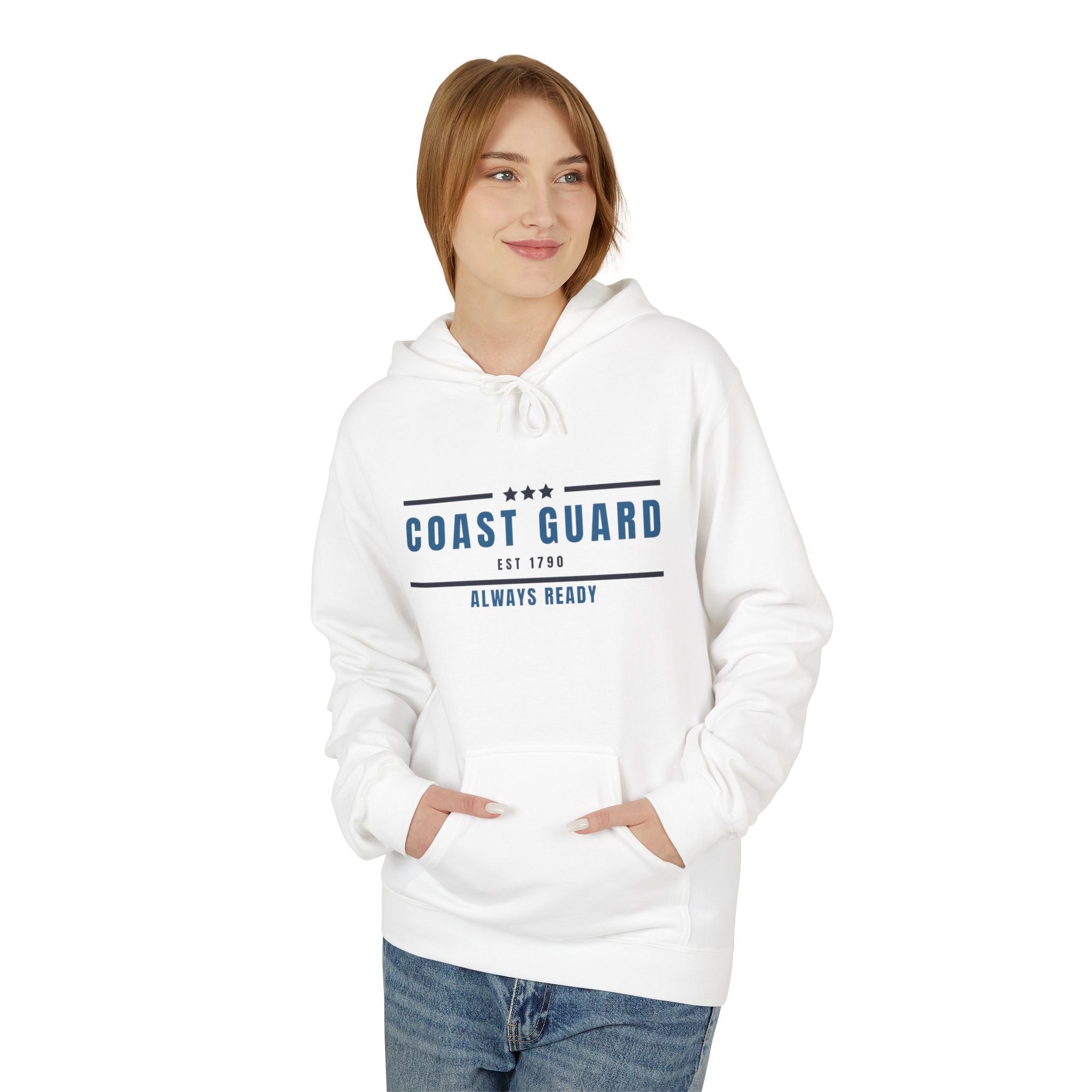 Coast Guard Always Ready Hoodie — U.S. Coast Guard Pride Pullover