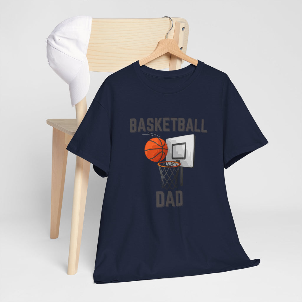 Basketball Dad T-Shirt — Dad Gift, Basketball Coach & Game Day Tee