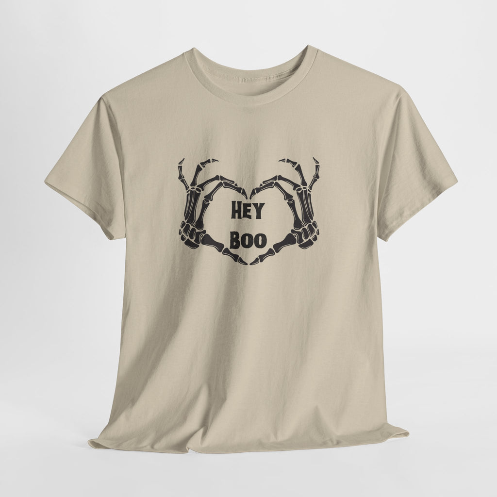 Hey Boo Skeleton Heart T-Shirt