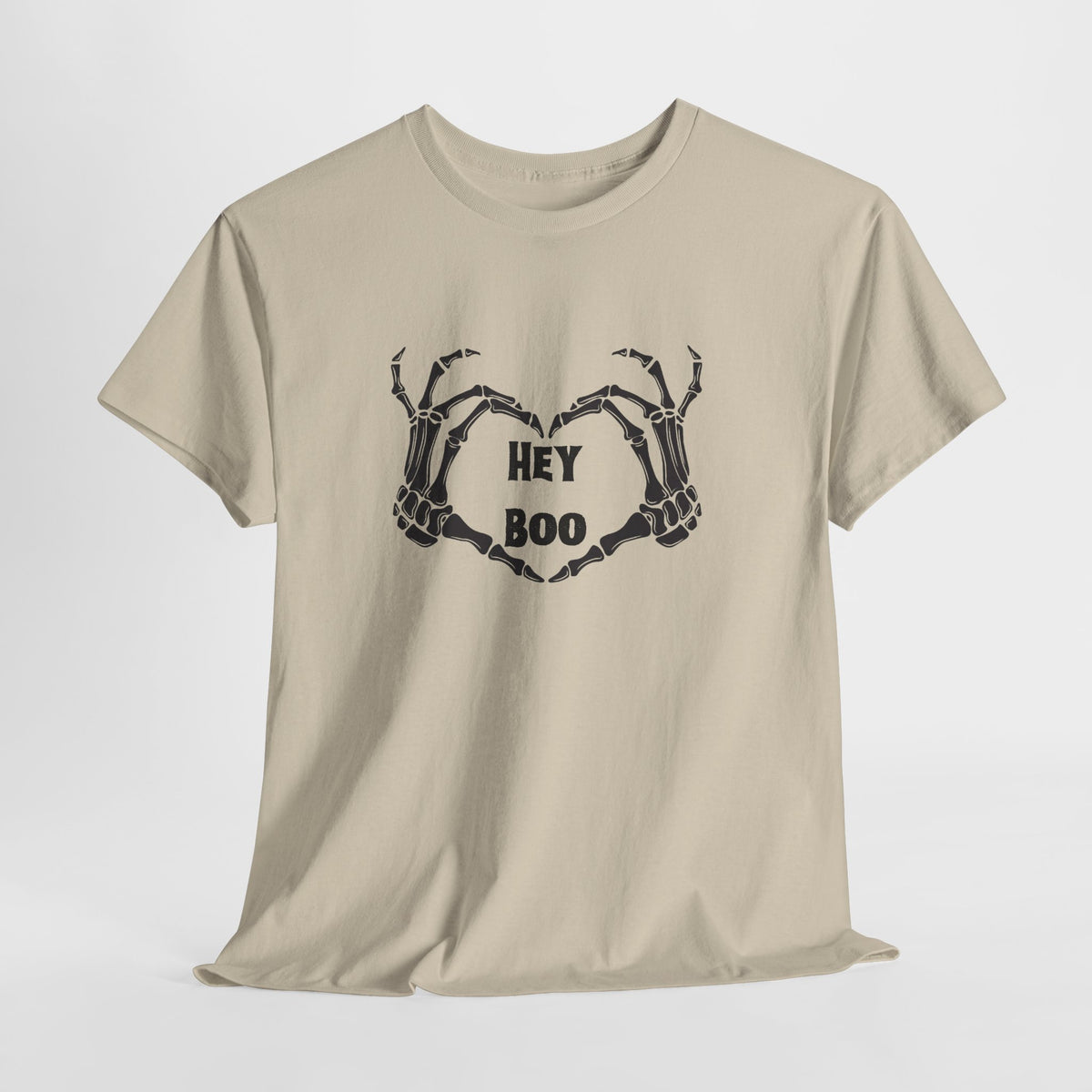 Hey Boo Skeleton Heart T-Shirt